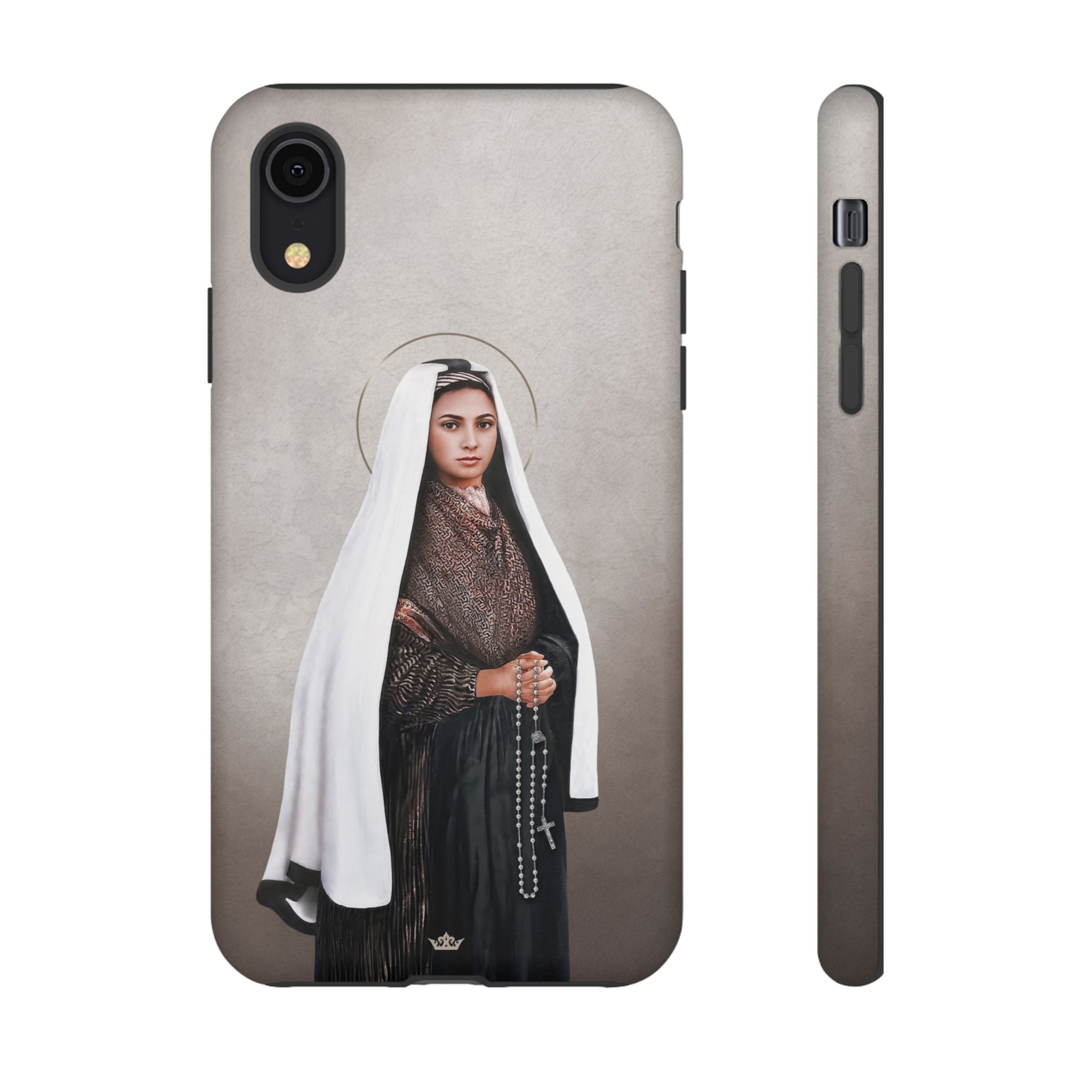 St. Bernadette Hard Phone Case (Light)