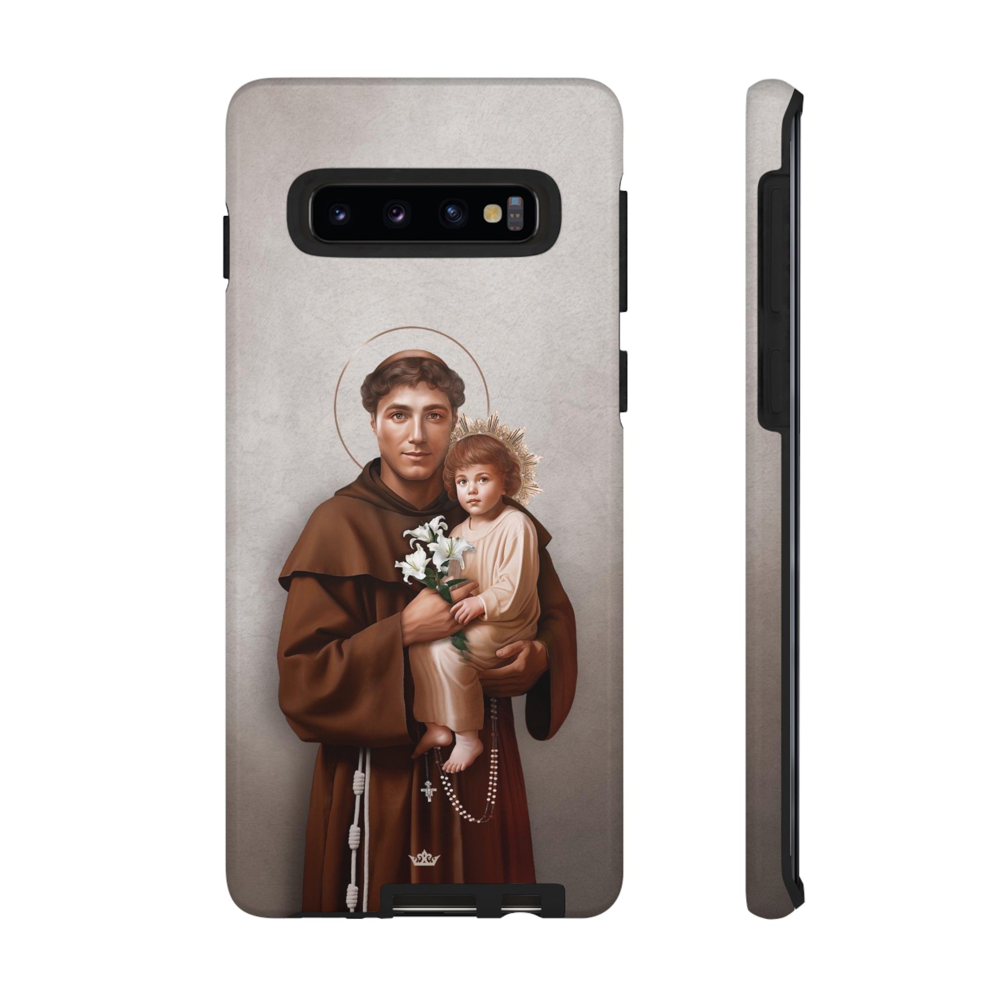 St. Anthony of Padua Hard Phone Case (Light)