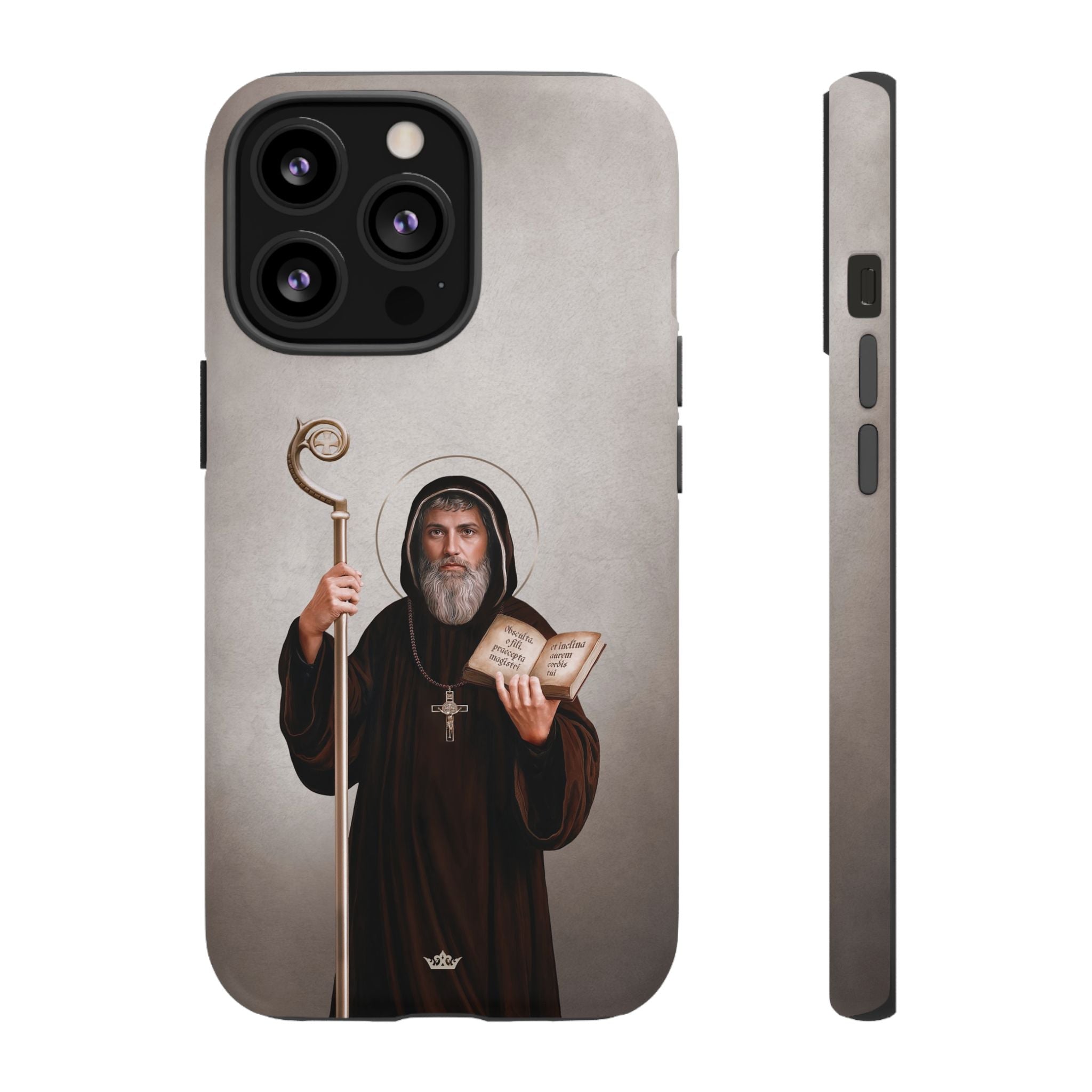 St. Benedict Hard Phone Case (Light)