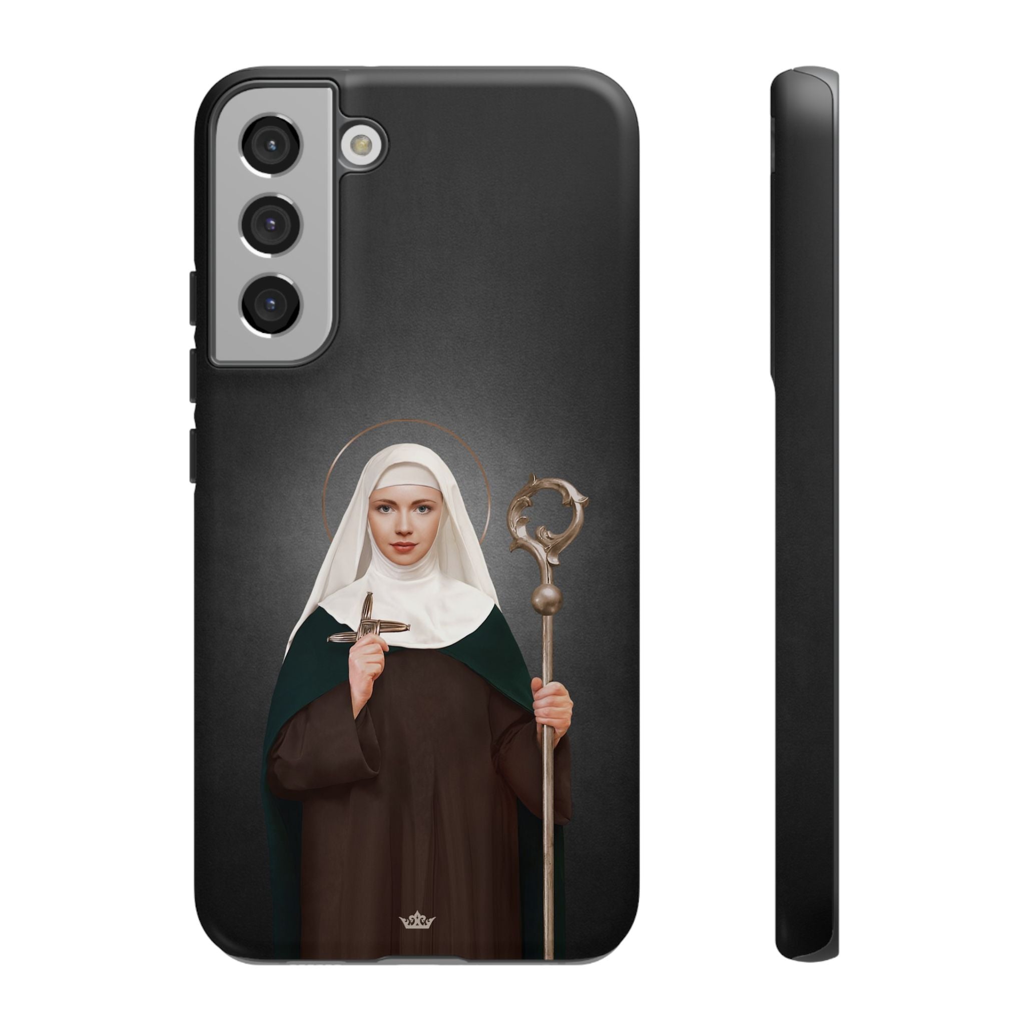 St. Brigid of Ireland Hard Phone Case (Dark)