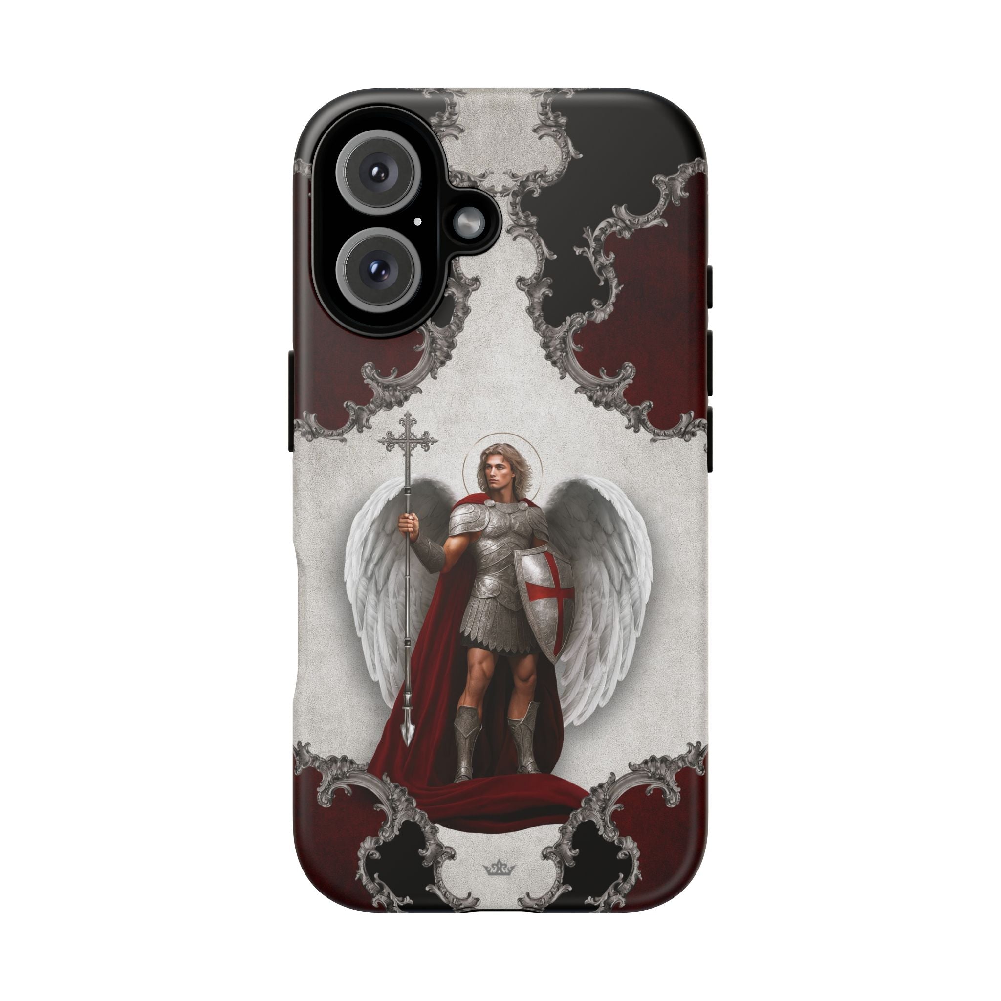 St. Michael the Archangel Victorious Hard Phone Case (Baroque)