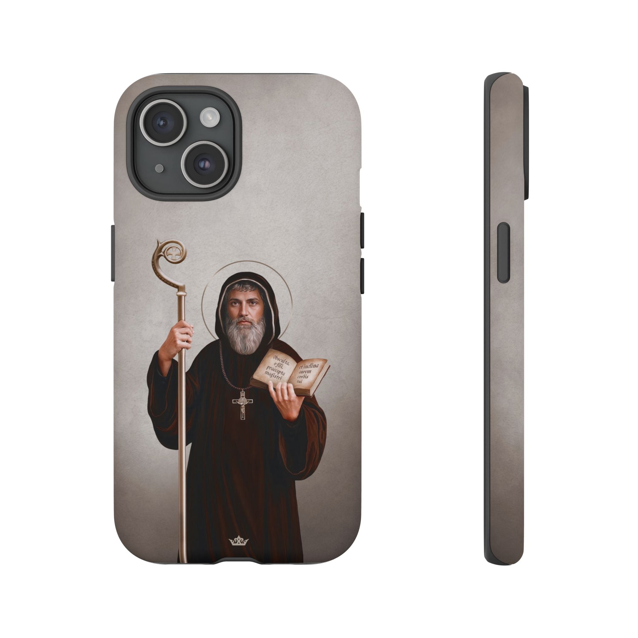 St. Benedict Hard Phone Case (Light)