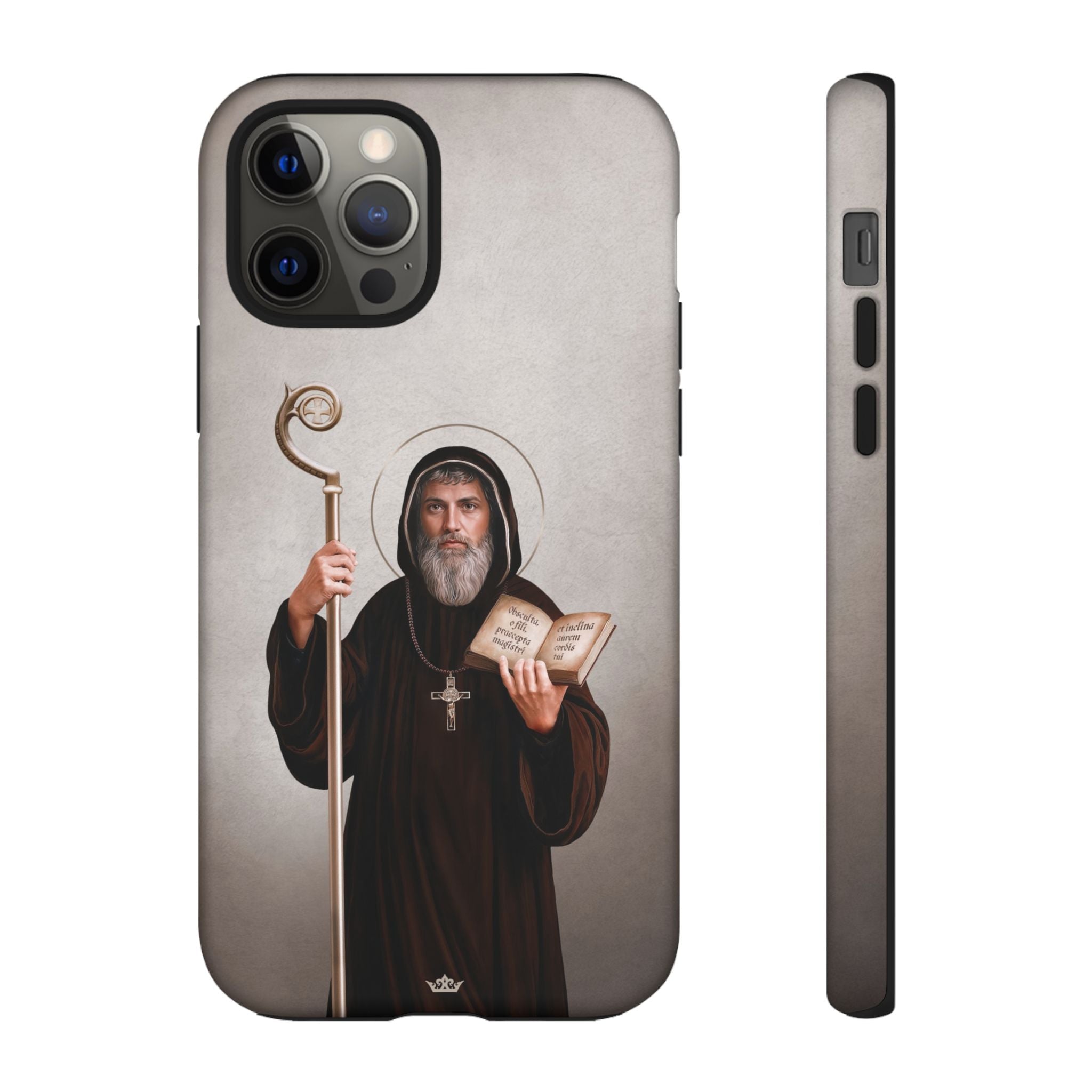 St. Benedict Hard Phone Case (Light)