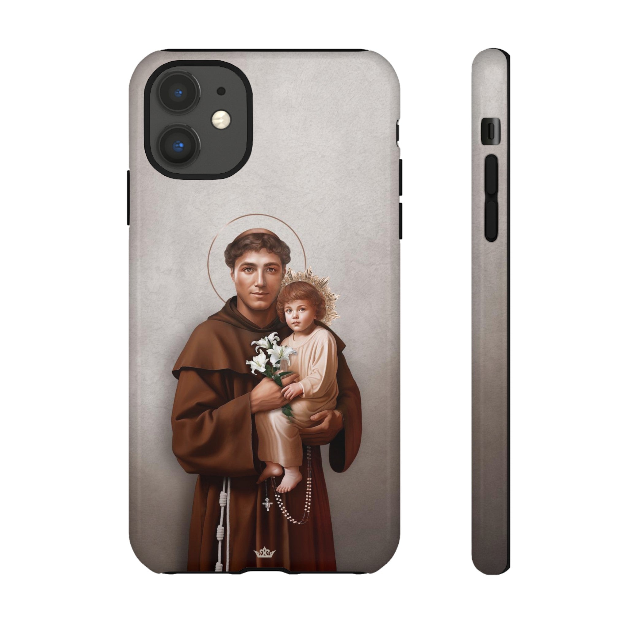 St. Anthony of Padua Hard Phone Case (Light)