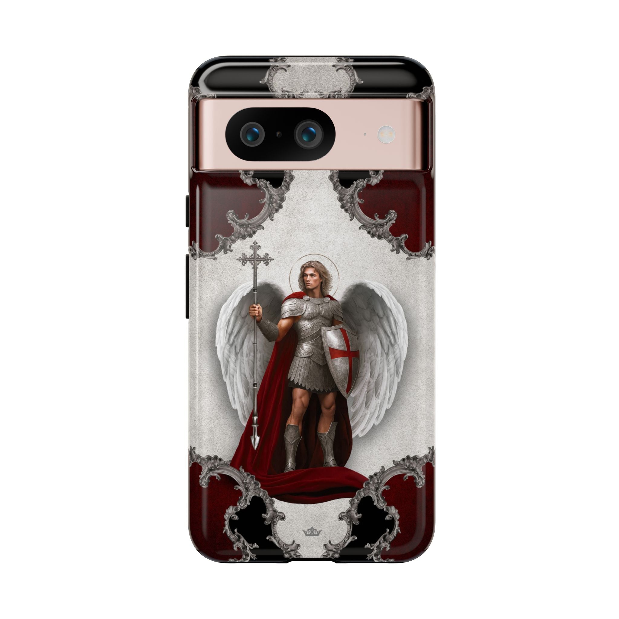 St. Michael the Archangel Victorious Hard Phone Case (Baroque)