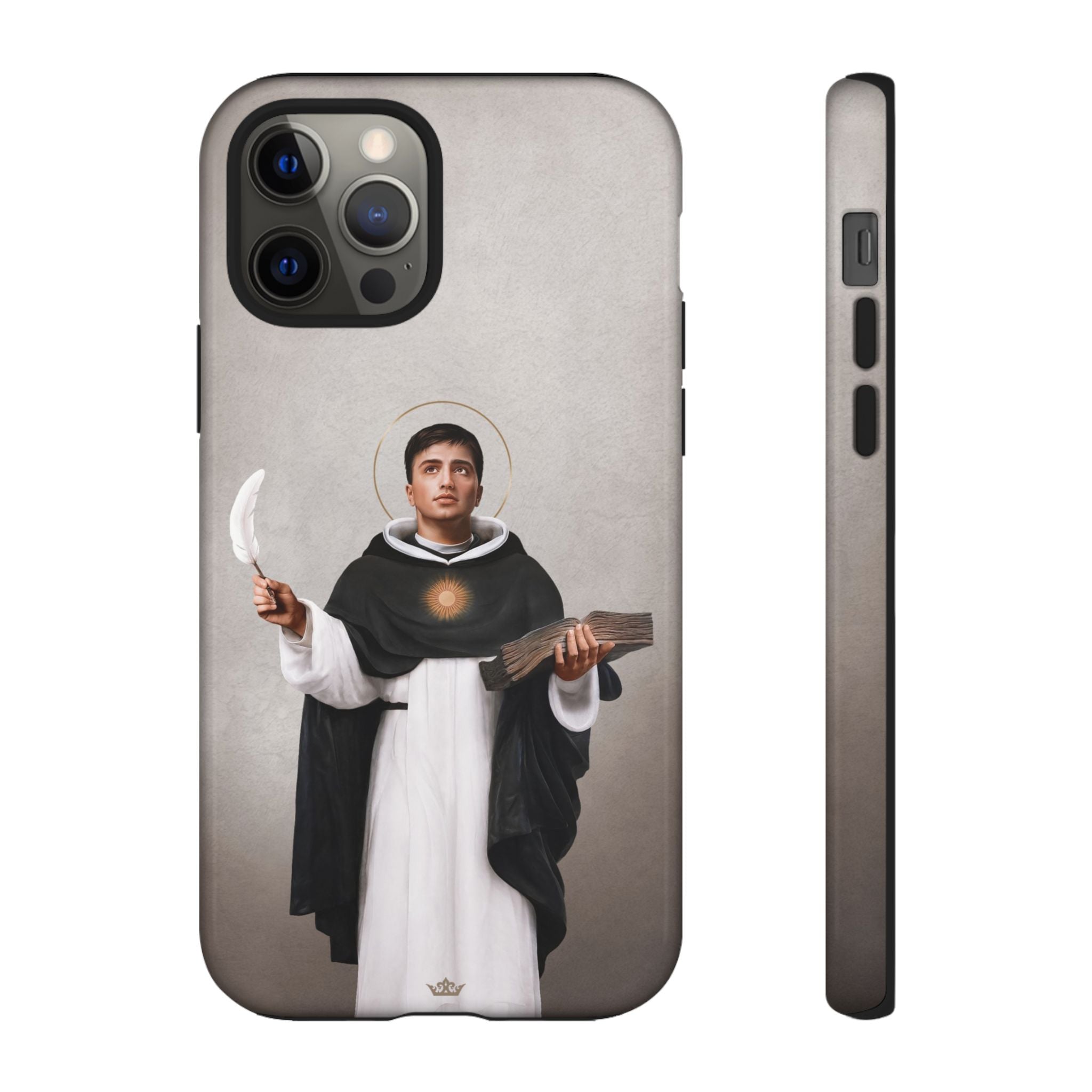 St. Thomas Aquinas Hard Phone Case (Light)