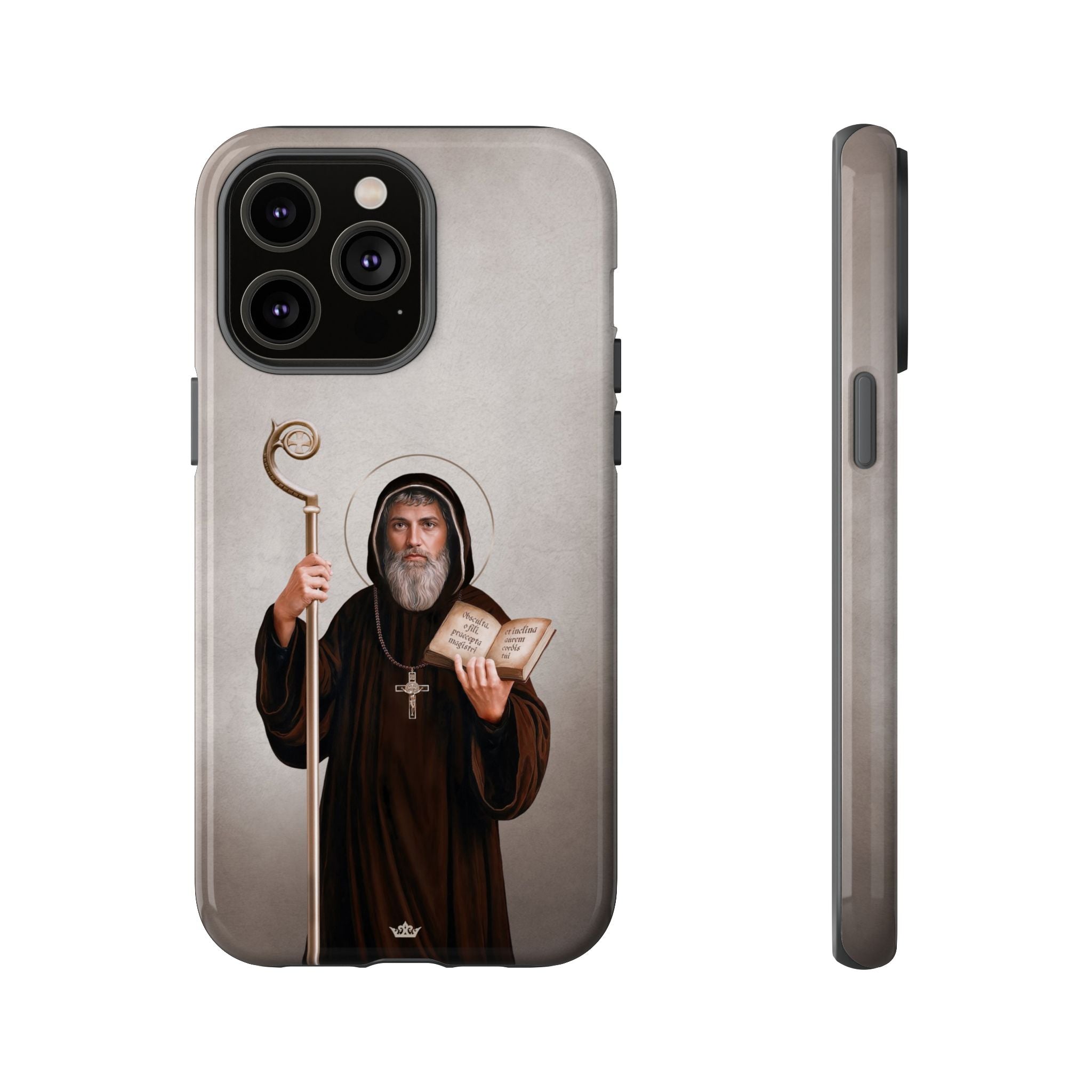 St. Benedict Hard Phone Case (Light)