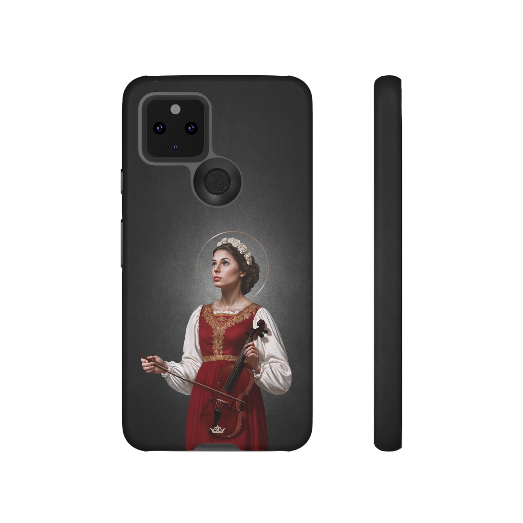 St. Cecilia Hard Phone Case (Dark)