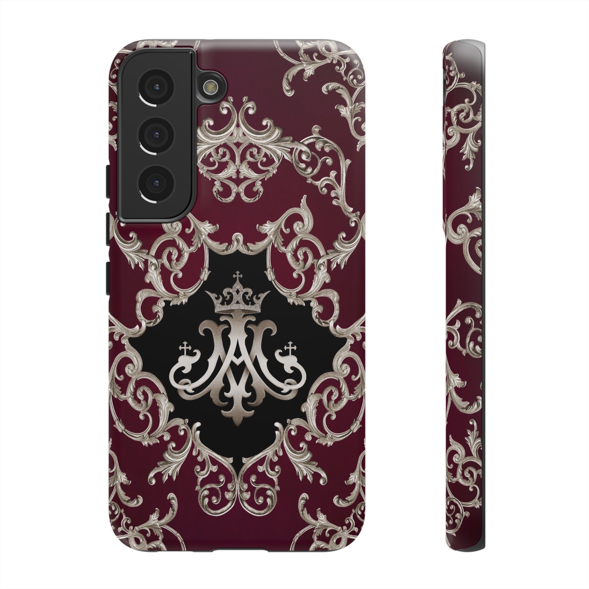 Ave Maria Hard Phone Case (Baroque Mahogany)