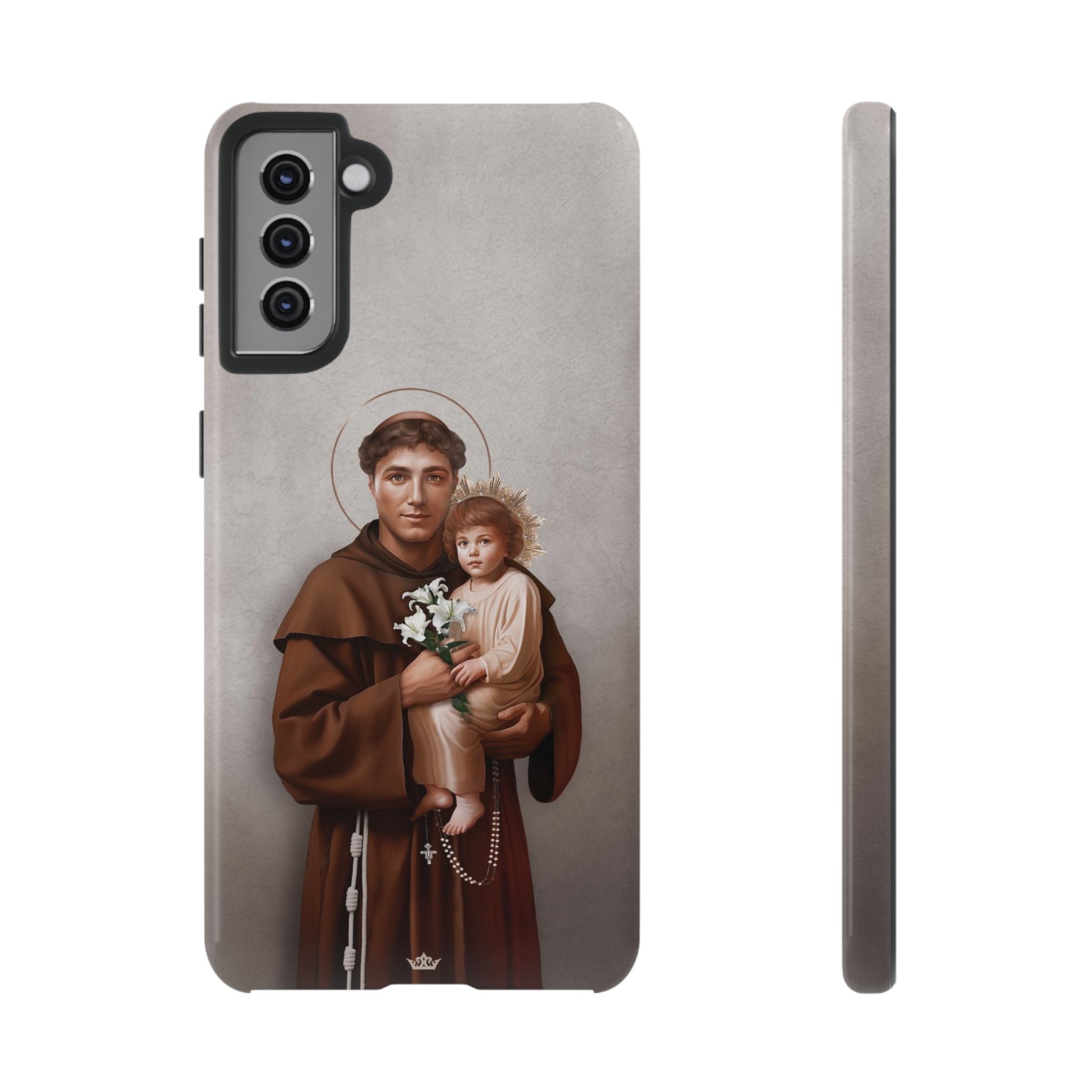 St. Anthony of Padua Hard Phone Case (Light)