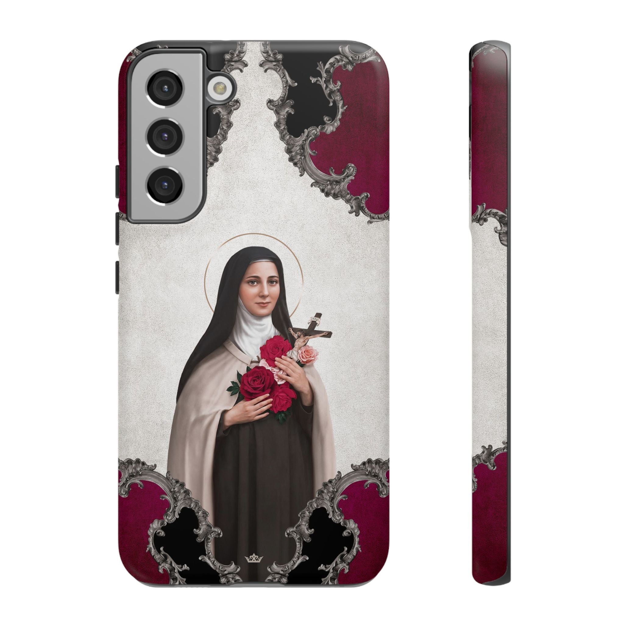 St. Therese of Lisieux Hard Phone Case (Baroque)