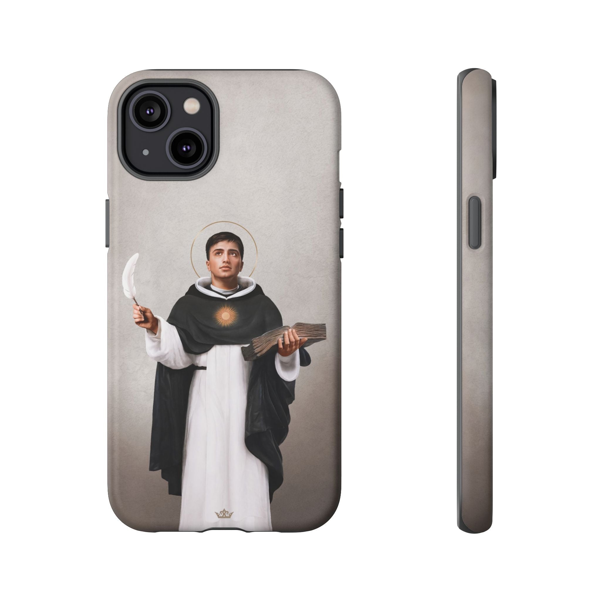 St. Thomas Aquinas Hard Phone Case (Light)