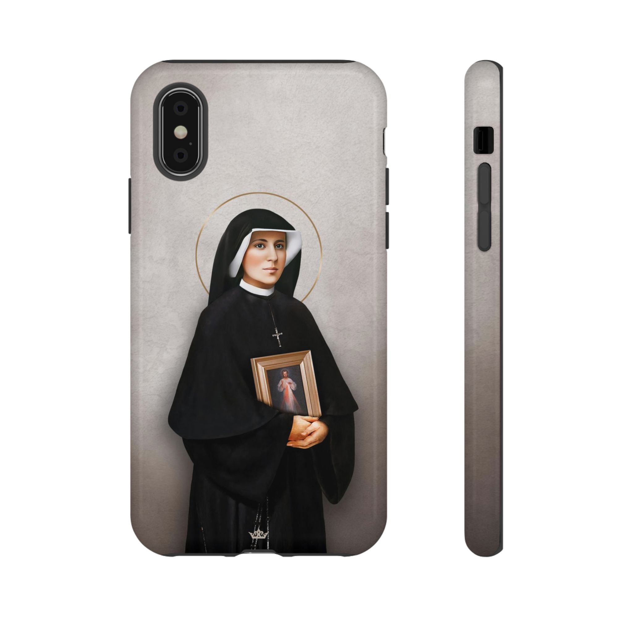 St. Faustina Hard Phone Case (Light)