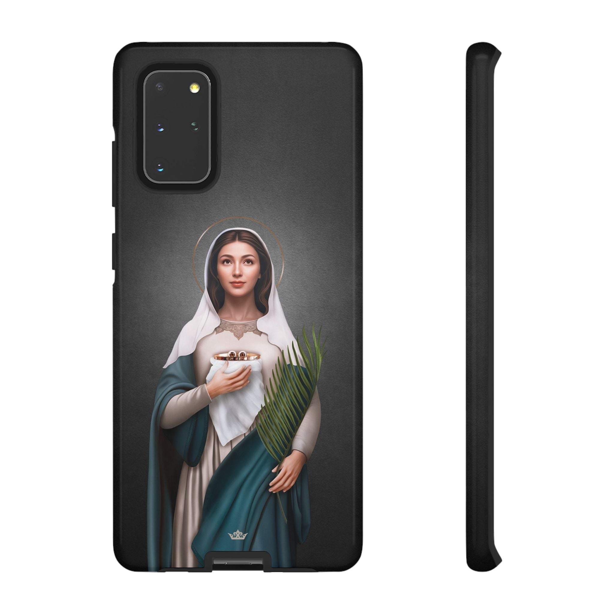 St. Lucy Hard Phone Case (Dark)