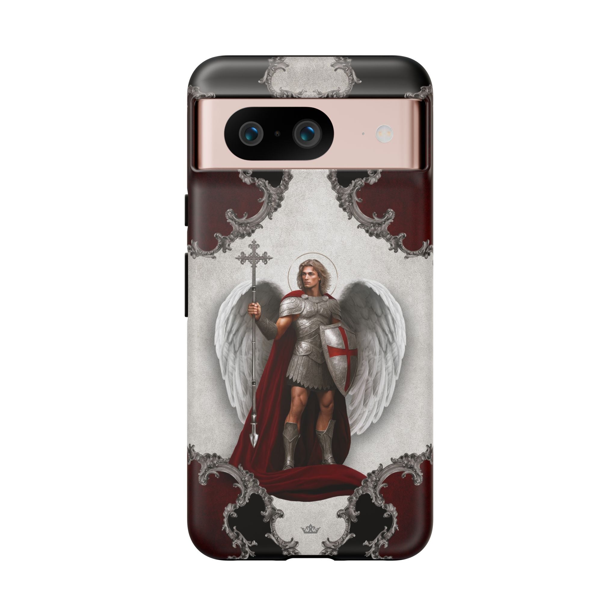 St. Michael the Archangel Victorious Hard Phone Case (Baroque)