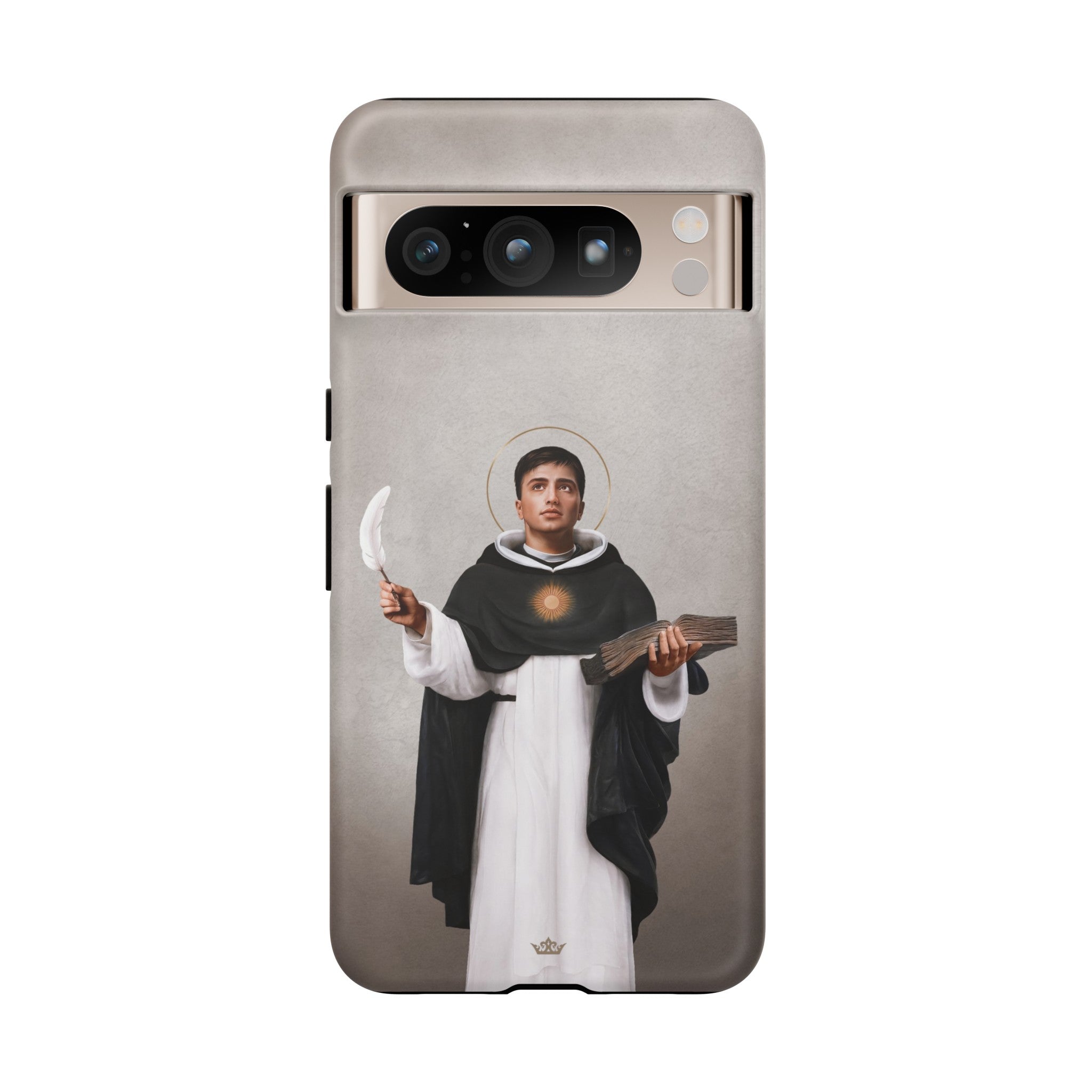 St. Thomas Aquinas Hard Phone Case (Light)