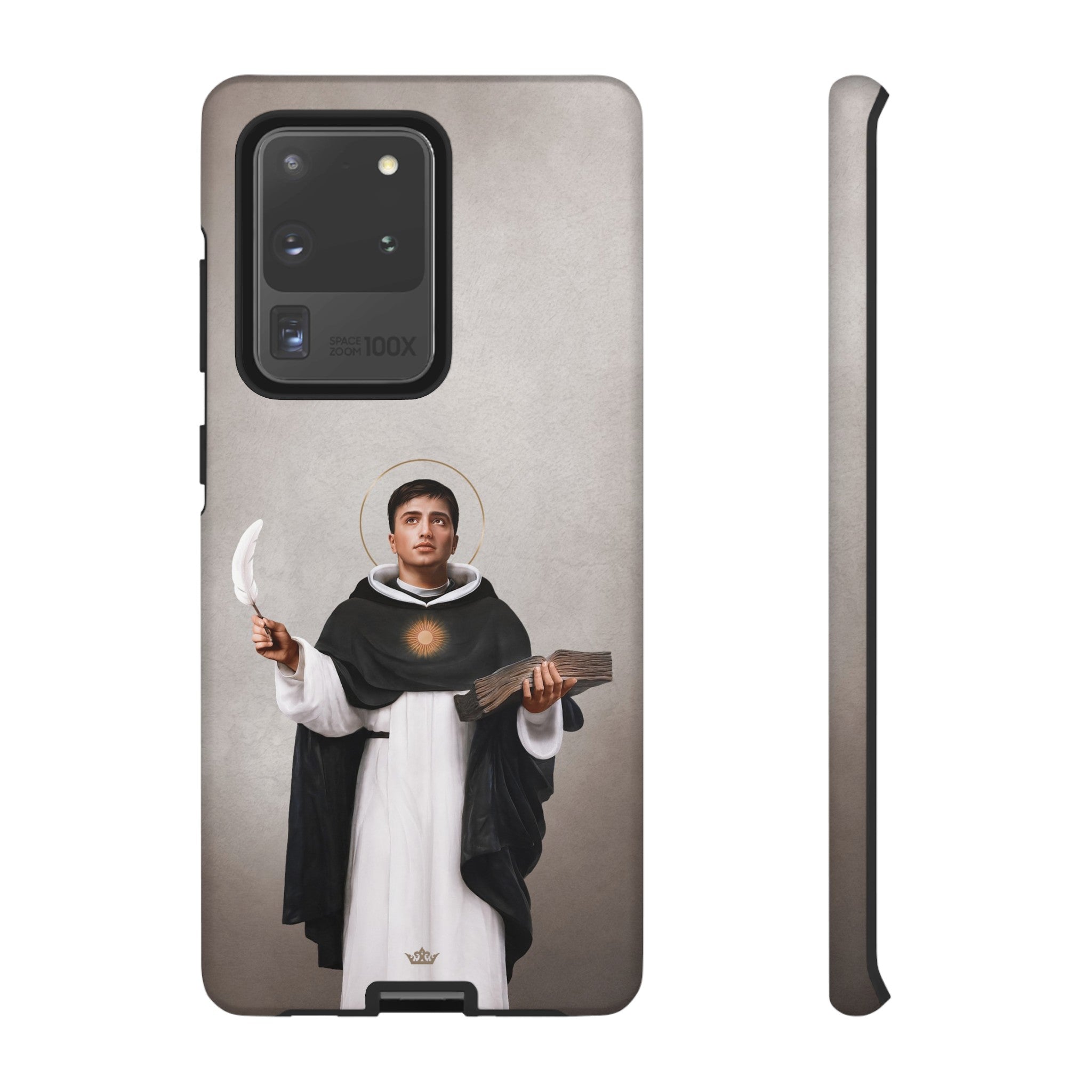 St. Thomas Aquinas Hard Phone Case (Light)