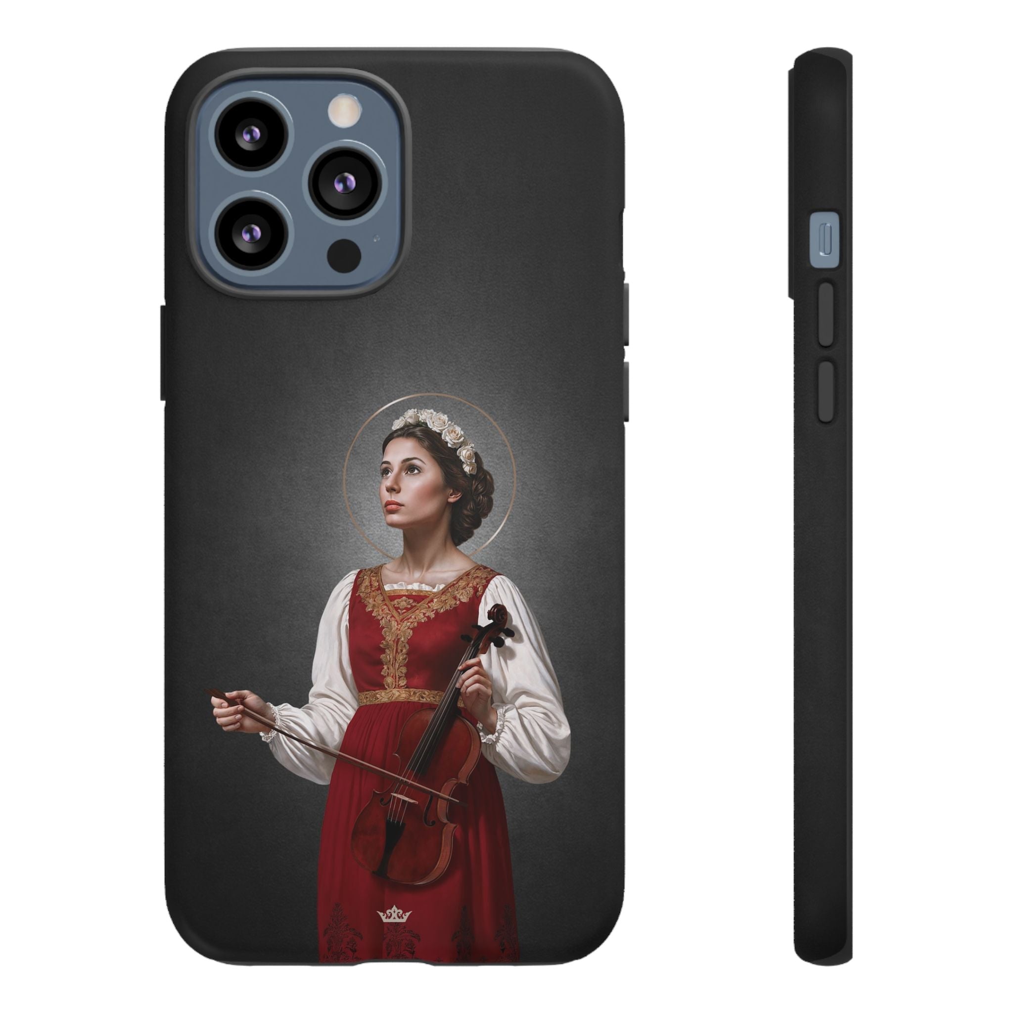 St. Cecilia Hard Phone Case (Dark)