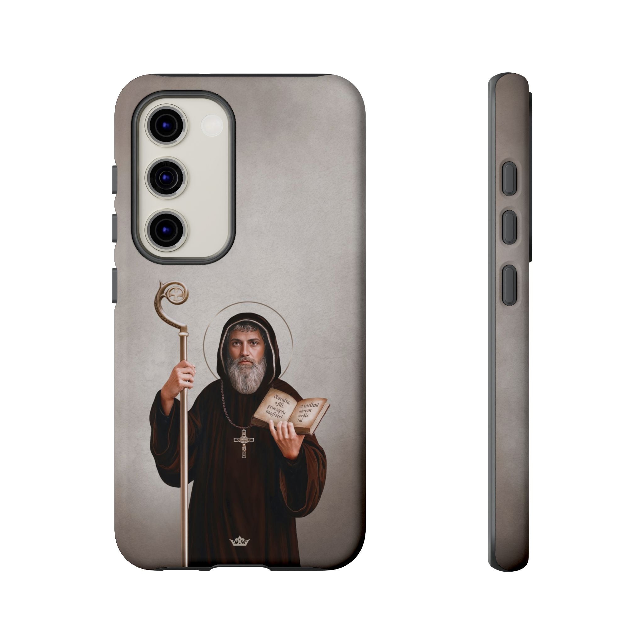 St. Benedict Hard Phone Case (Light)