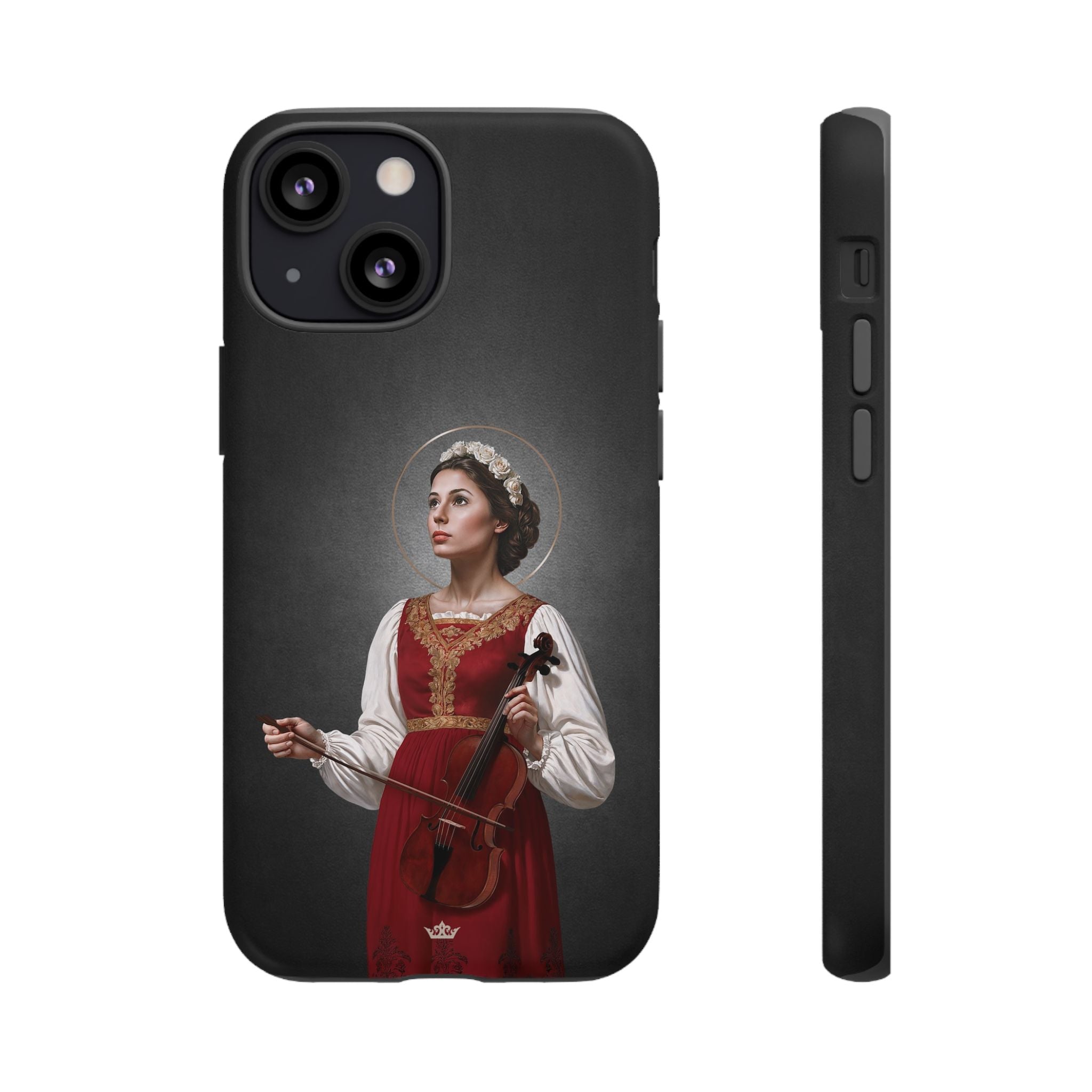 St. Cecilia Hard Phone Case (Dark)