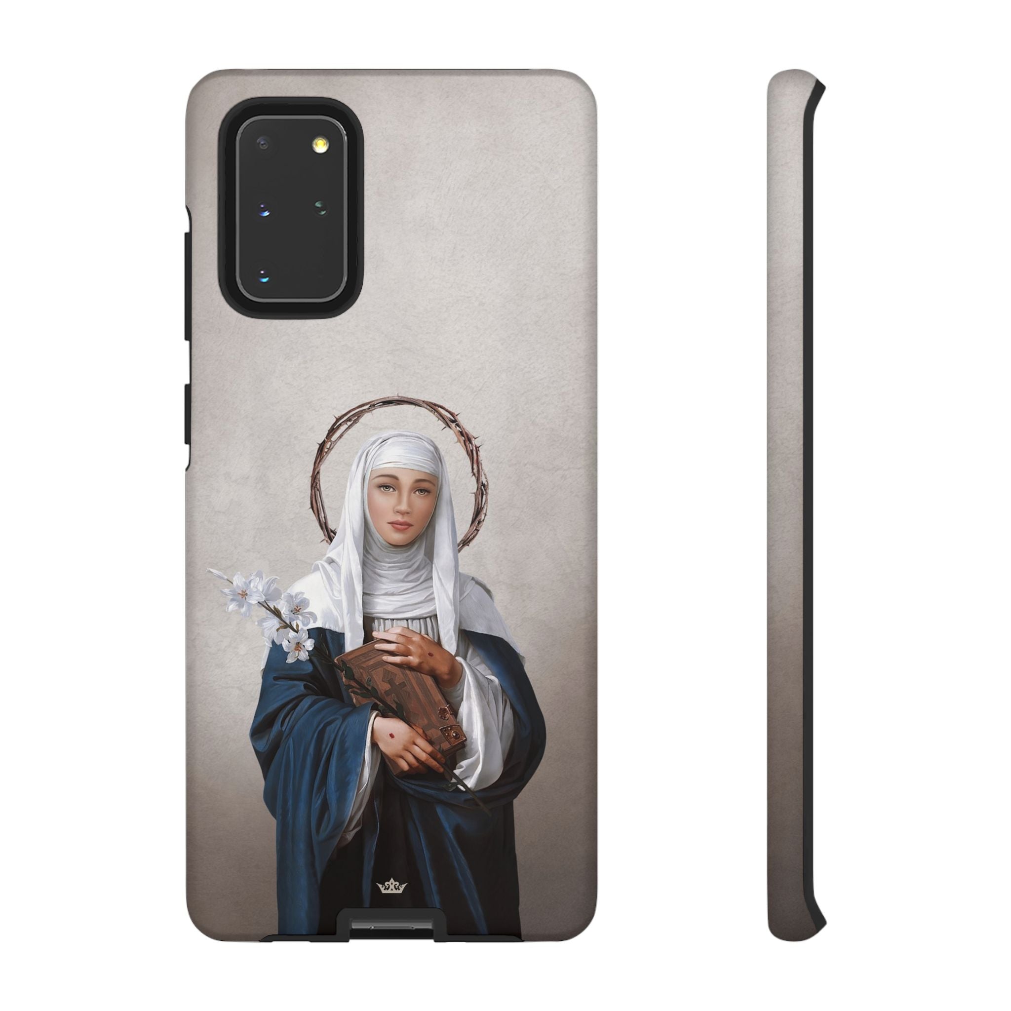 St. Catherine of Siena Hard Phone Case (Light)