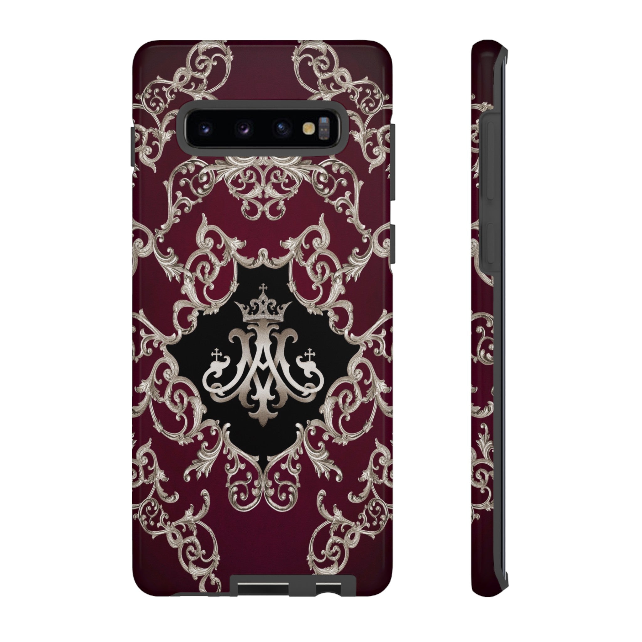 Ave Maria Hard Phone Case (Baroque Mahogany)