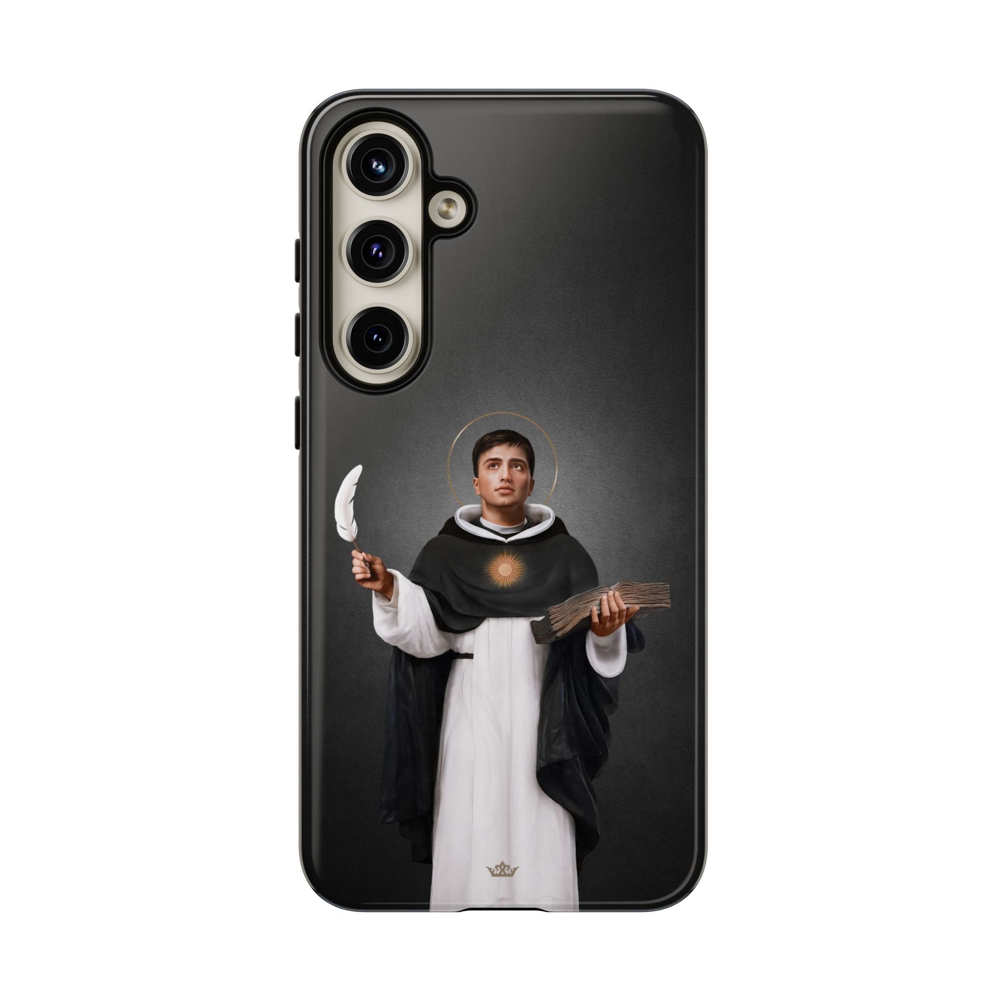 St. Thomas Aquinas Hard Phone Case (Dark)