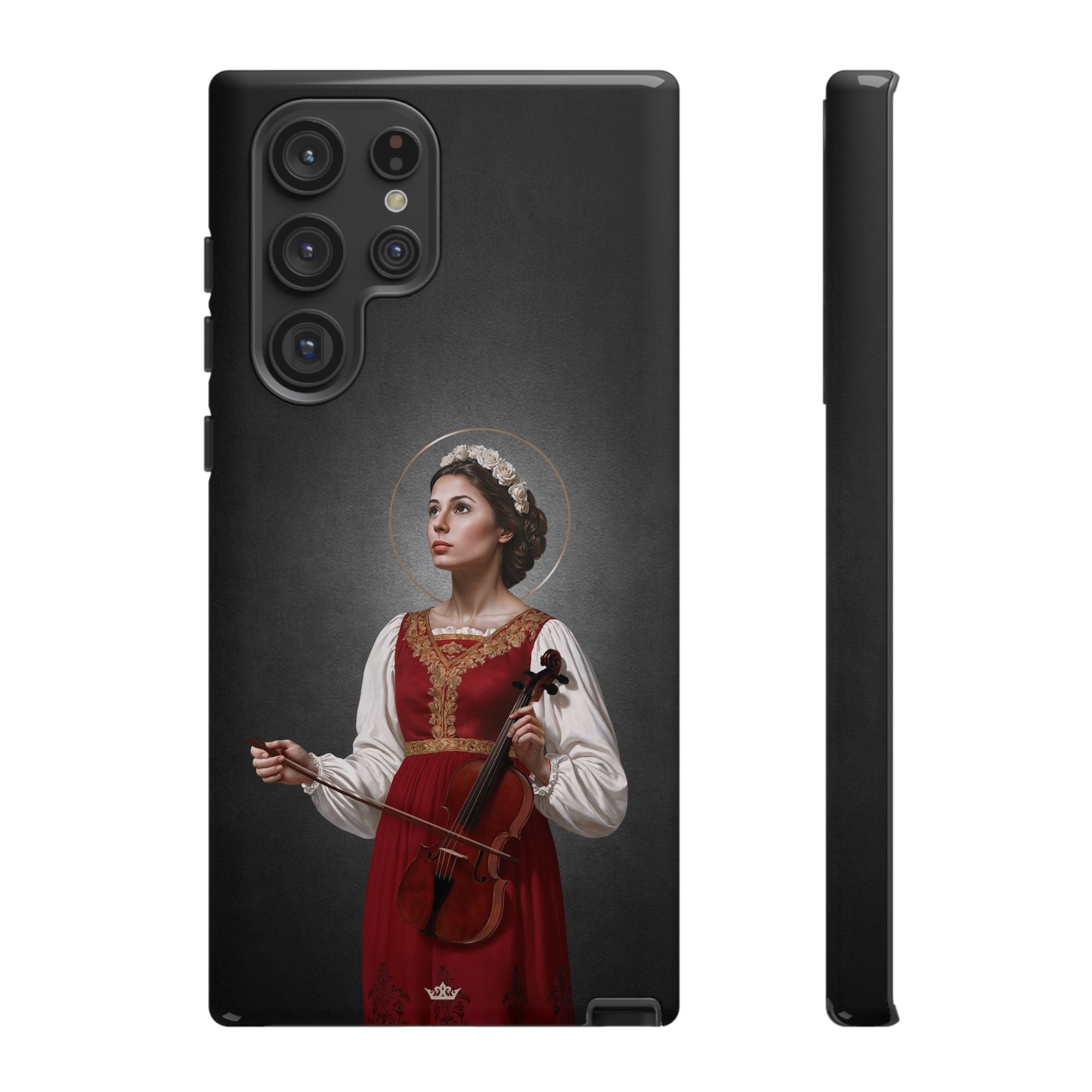 St. Cecilia Hard Phone Case (Dark)