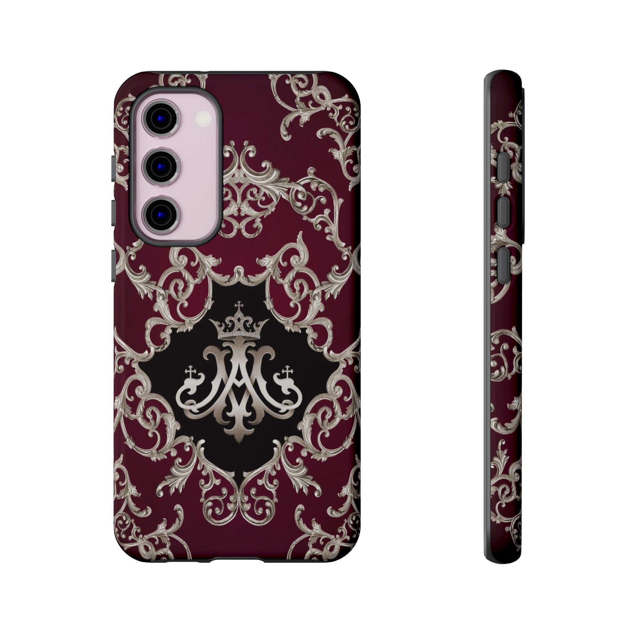 Ave Maria Hard Phone Case (Baroque Mahogany)