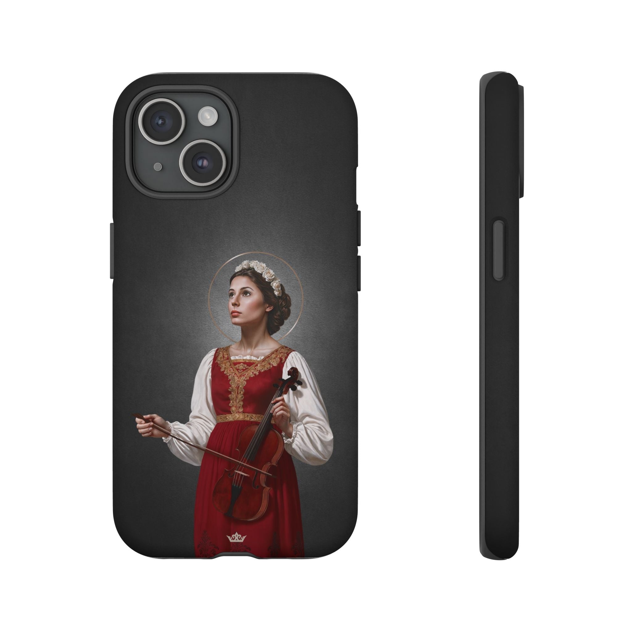 St. Cecilia Hard Phone Case (Dark)