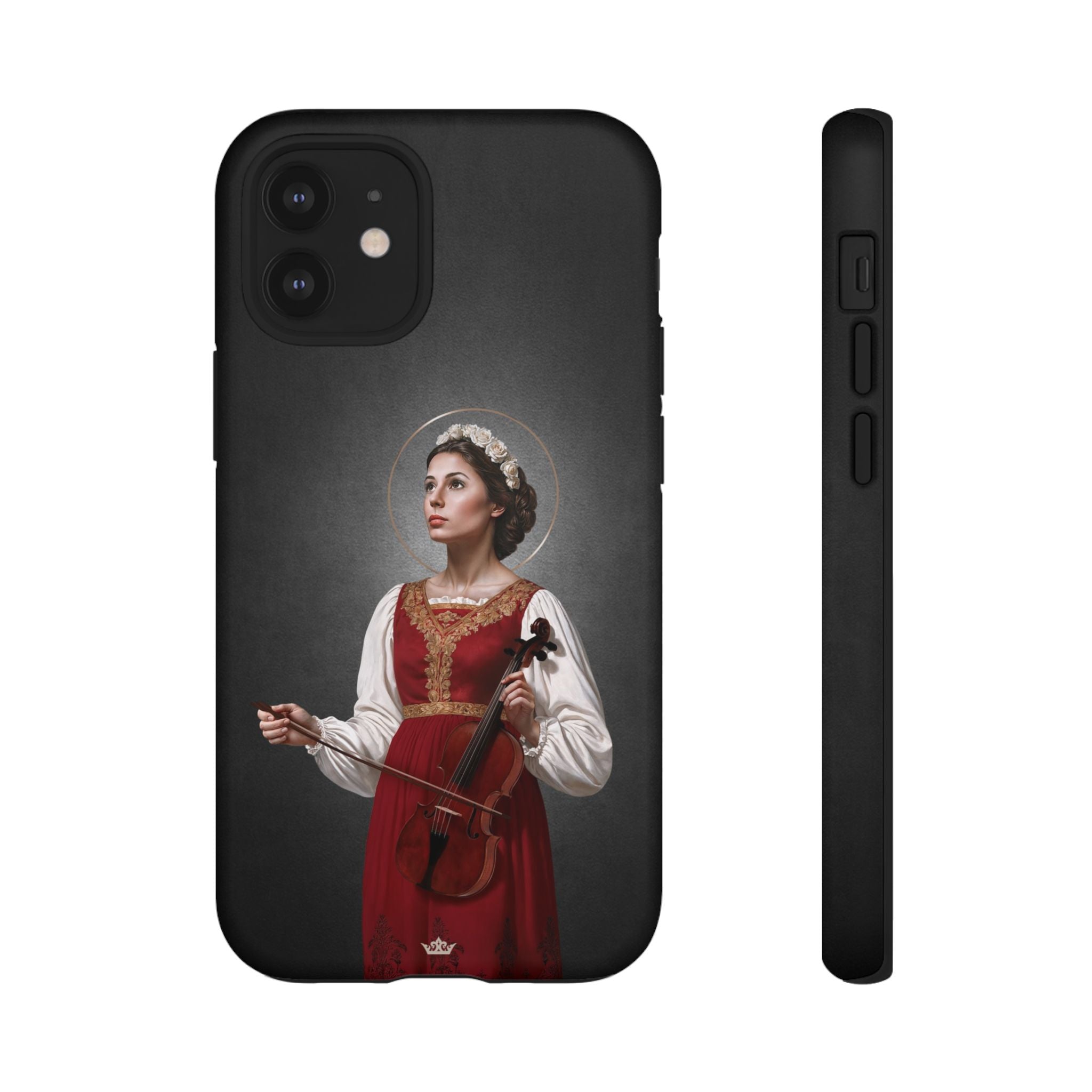 St. Cecilia Hard Phone Case (Dark)