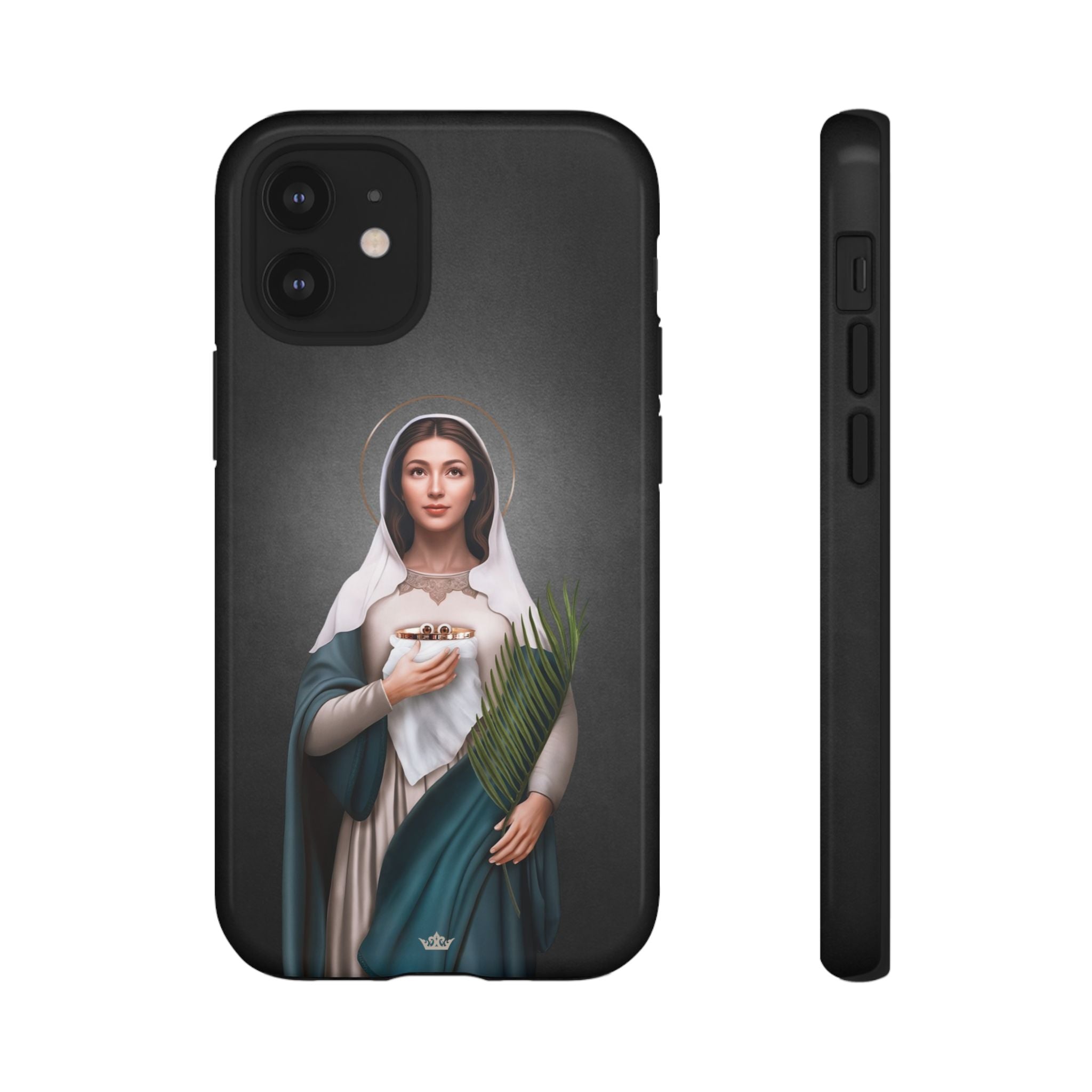 St. Lucy Hard Phone Case (Dark)