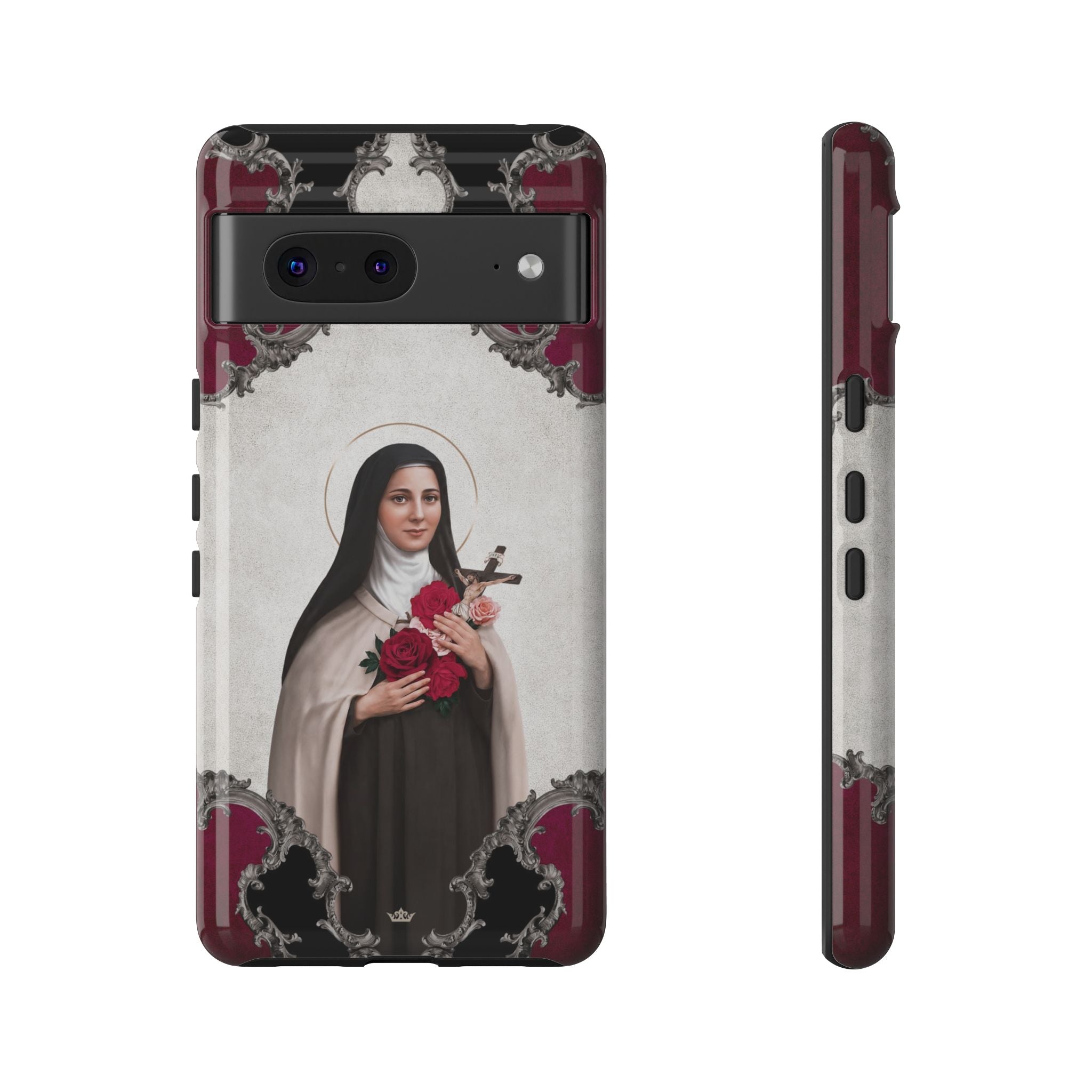 St. Therese of Lisieux Hard Phone Case (Baroque)