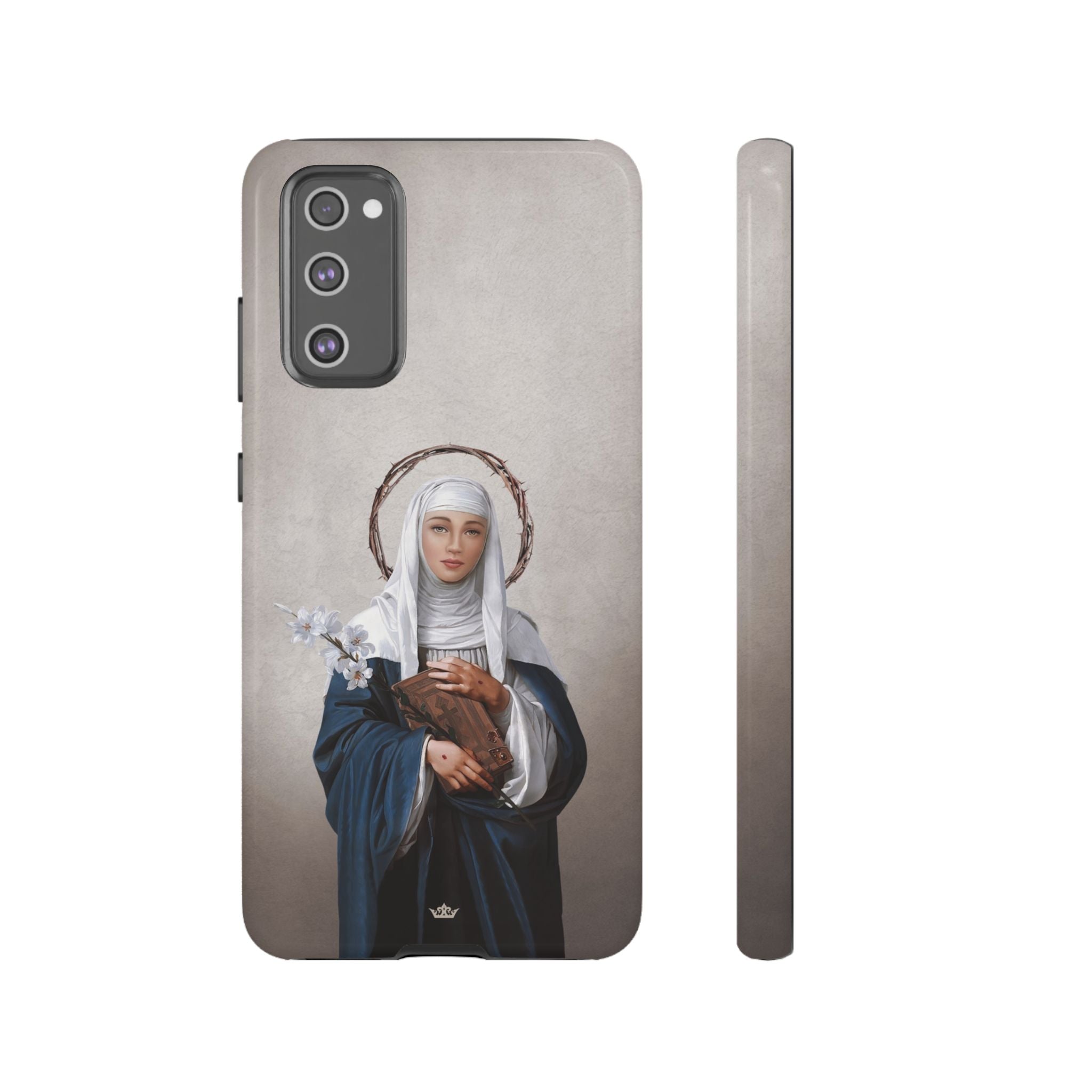 St. Catherine of Siena Hard Phone Case (Light)