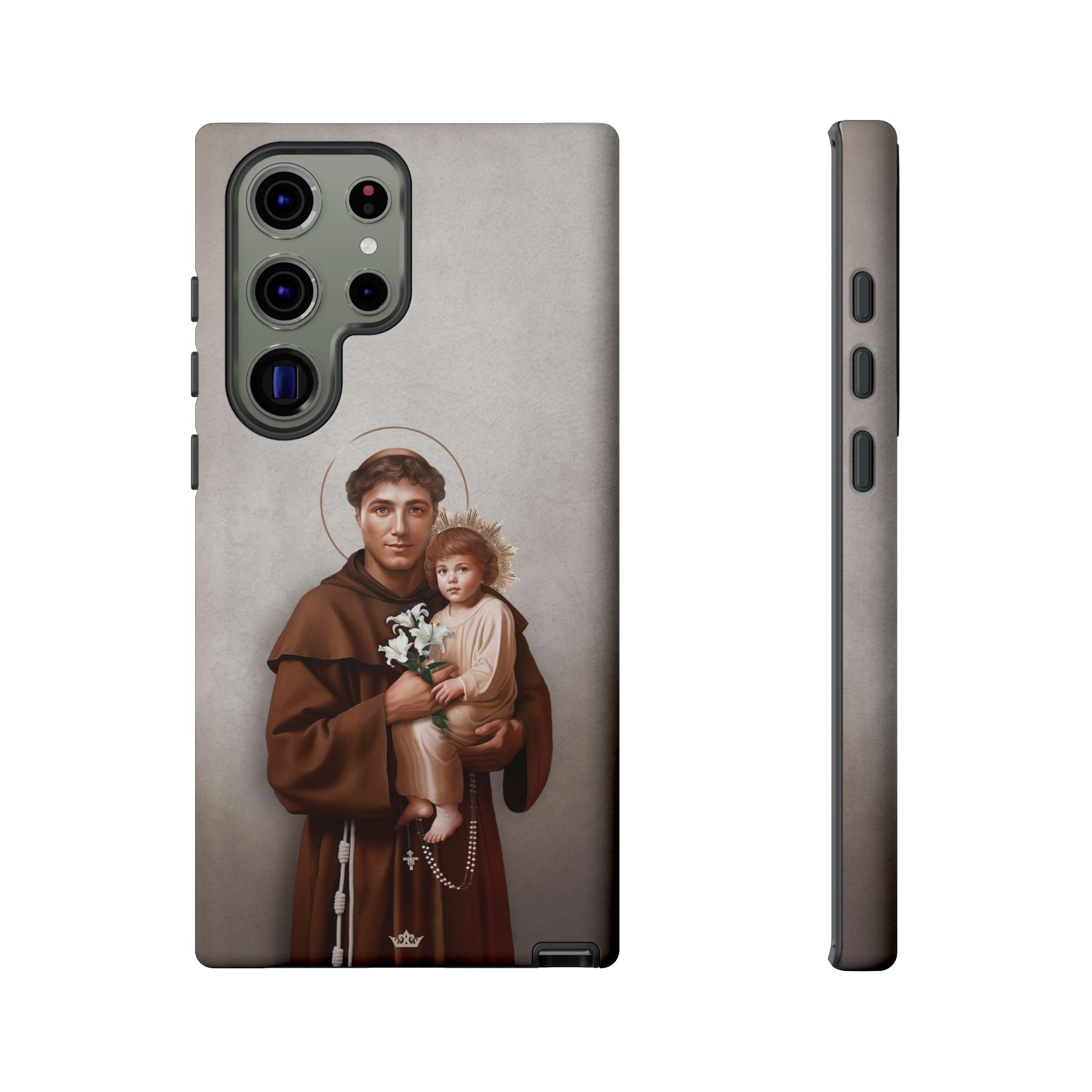 St. Anthony of Padua Hard Phone Case (Light)