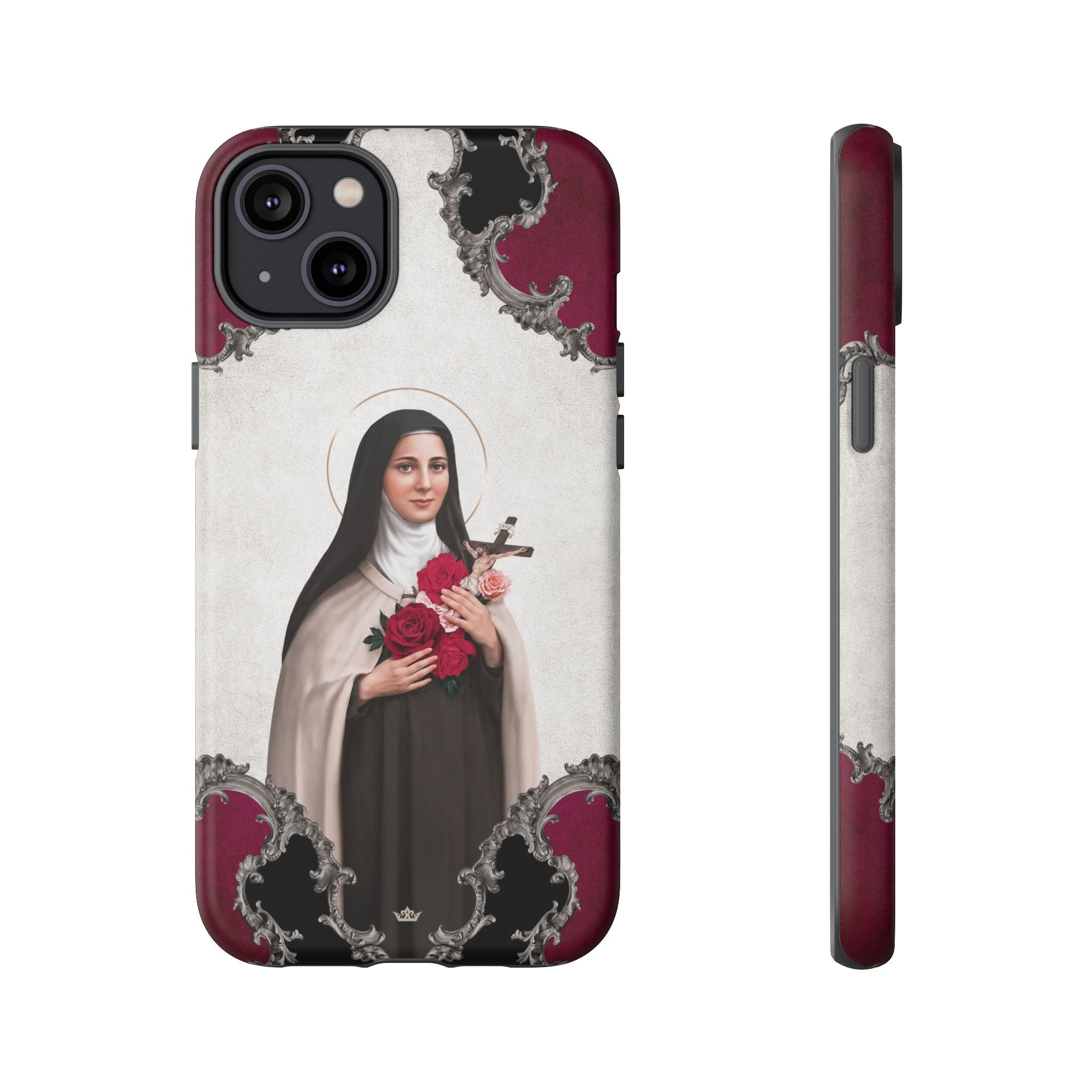 St. Therese of Lisieux Hard Phone Case (Baroque)