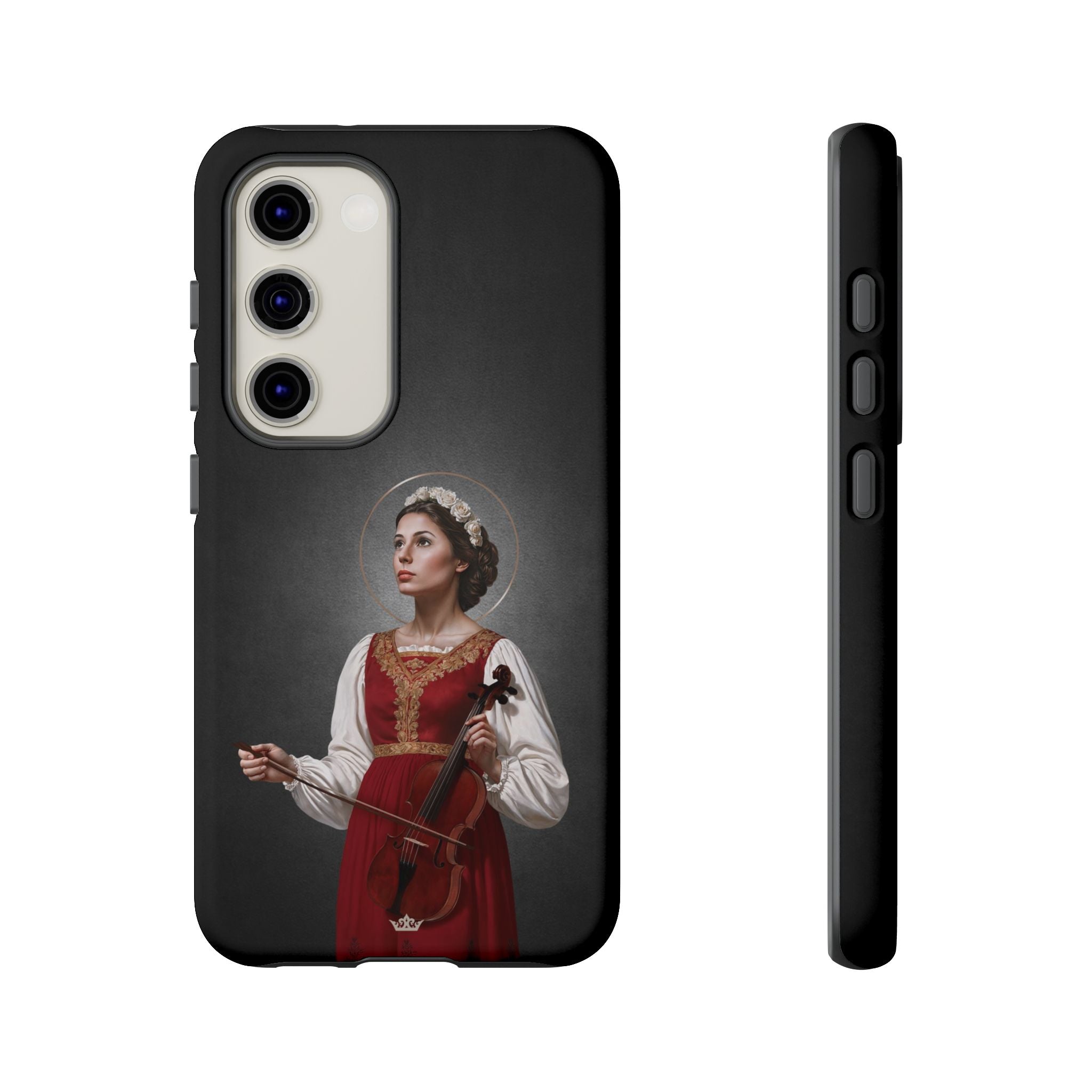 St. Cecilia Hard Phone Case (Dark)