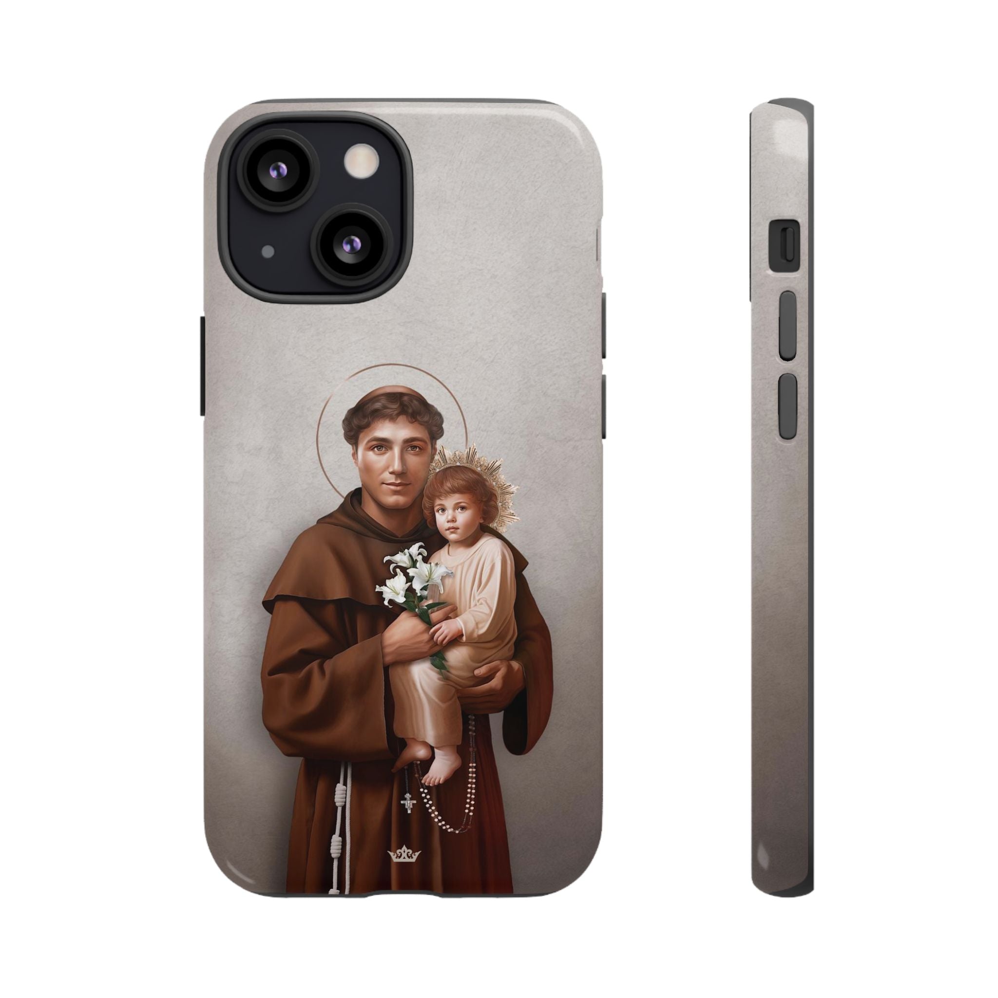 St. Anthony of Padua Hard Phone Case (Light)