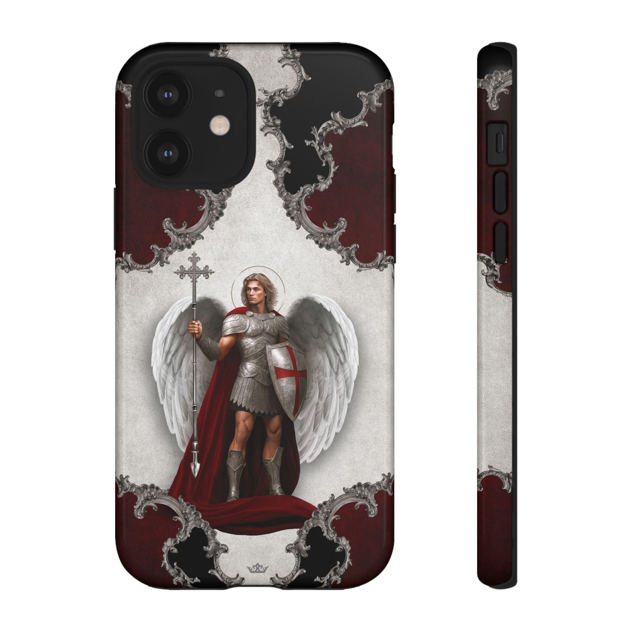 St. Michael the Archangel Victorious Hard Phone Case (Baroque)