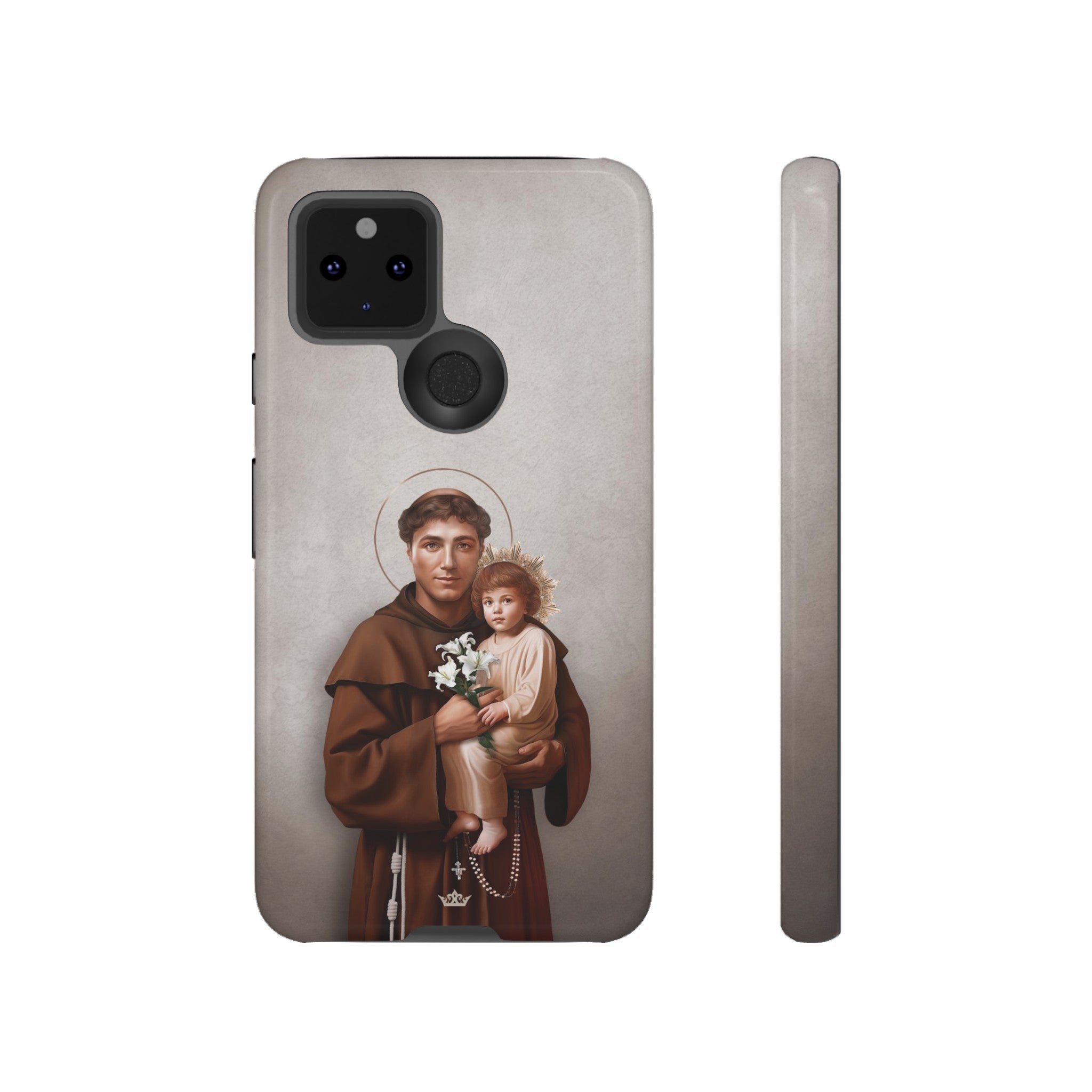 St. Anthony of Padua Hard Phone Case (Light)