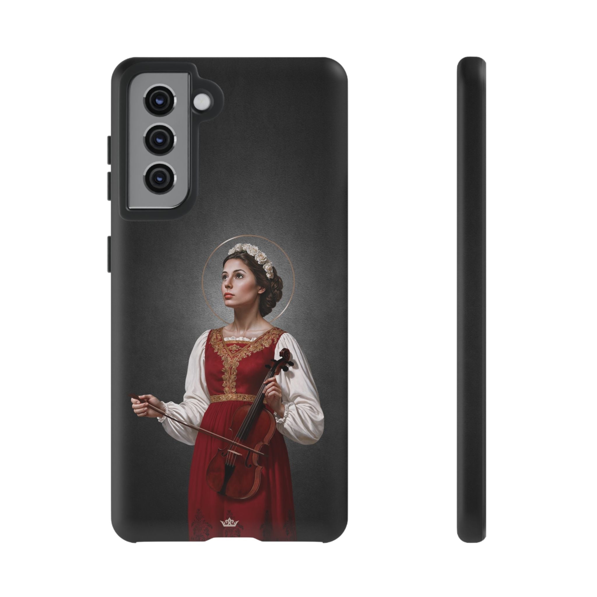 St. Cecilia Hard Phone Case (Dark)