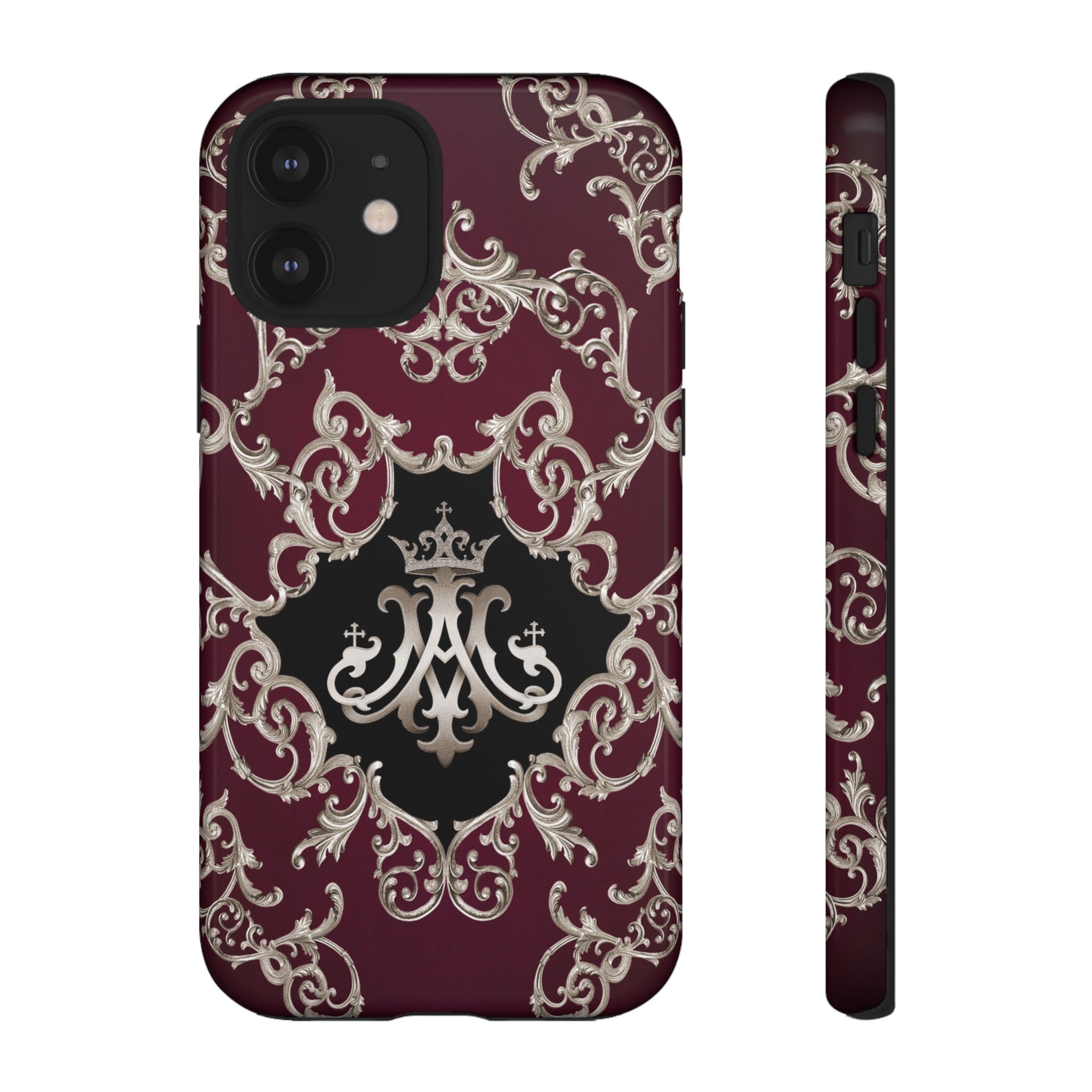 Ave Maria Hard Phone Case (Baroque Mahogany)