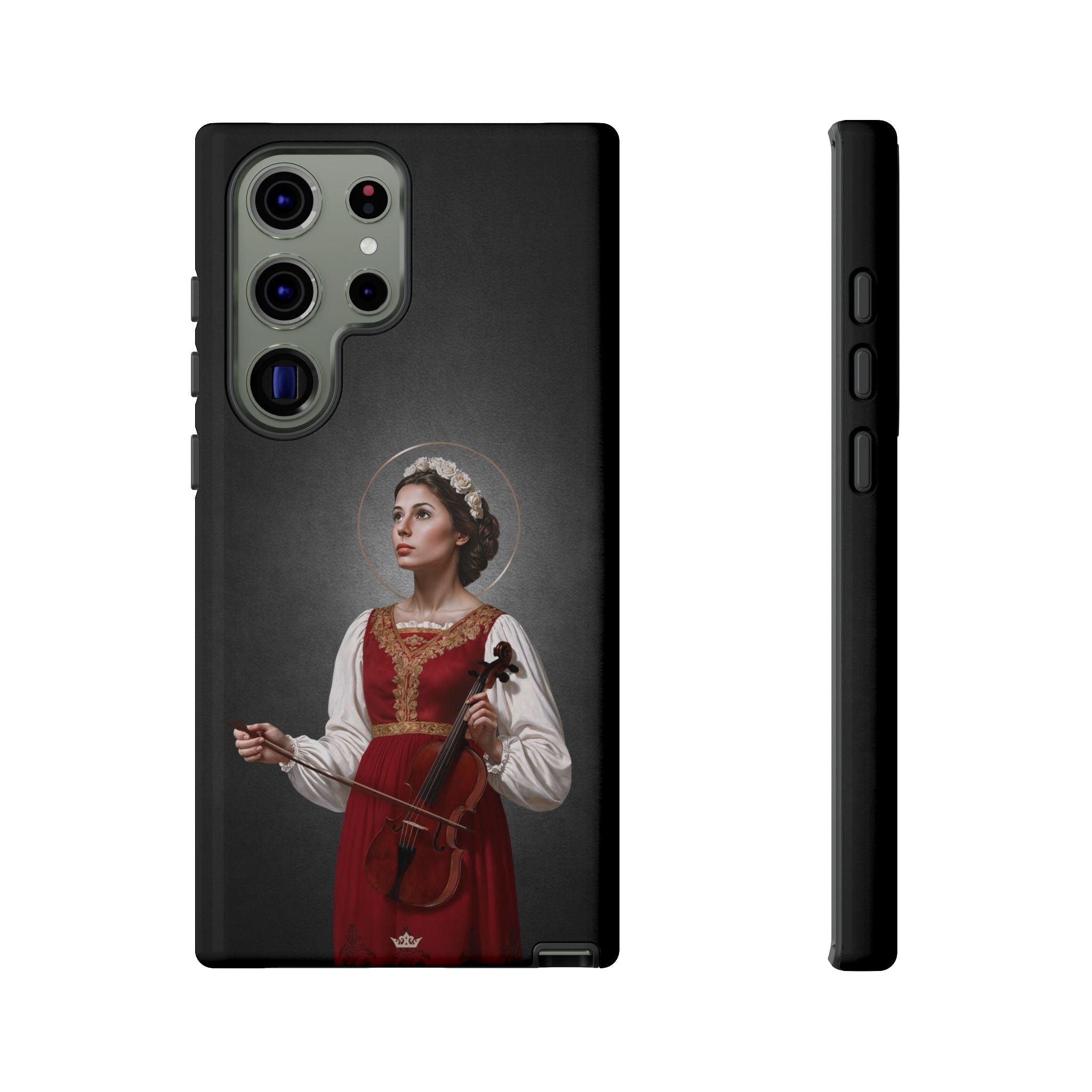 St. Cecilia Hard Phone Case (Dark)