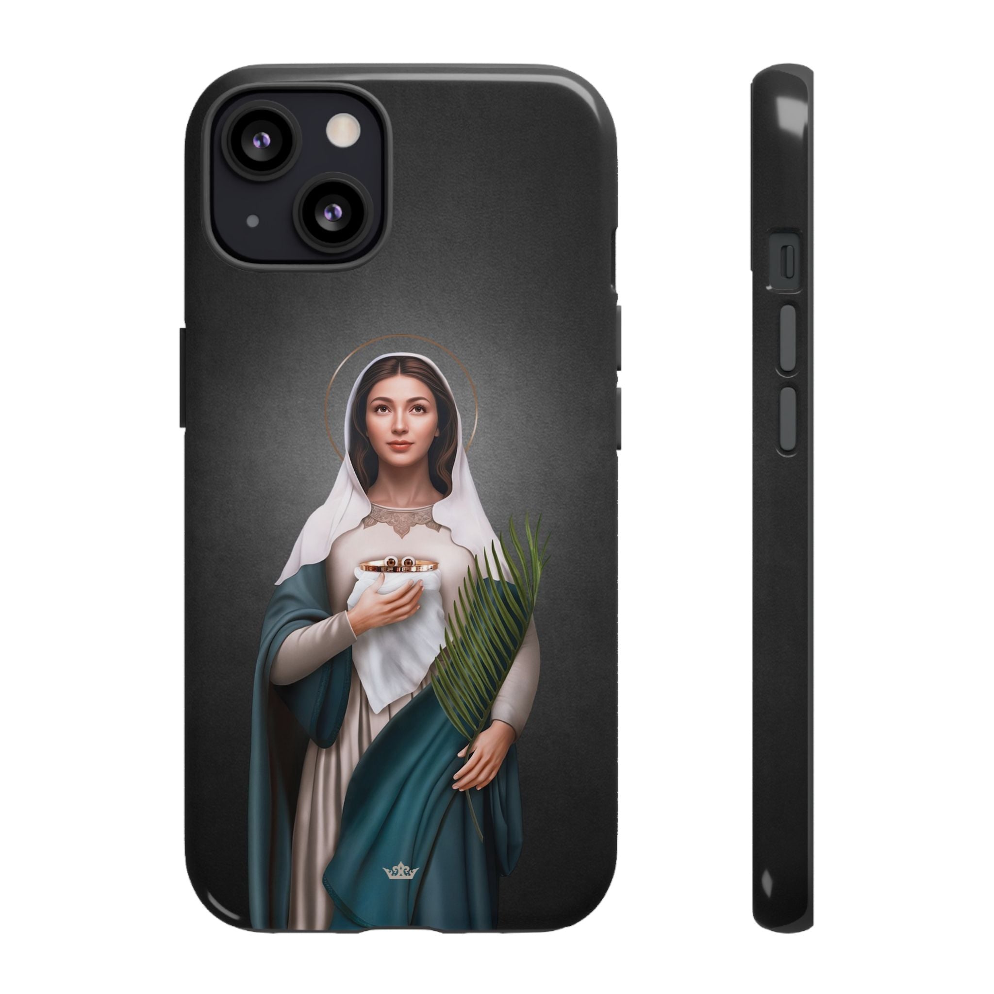 St. Lucy Hard Phone Case (Dark)