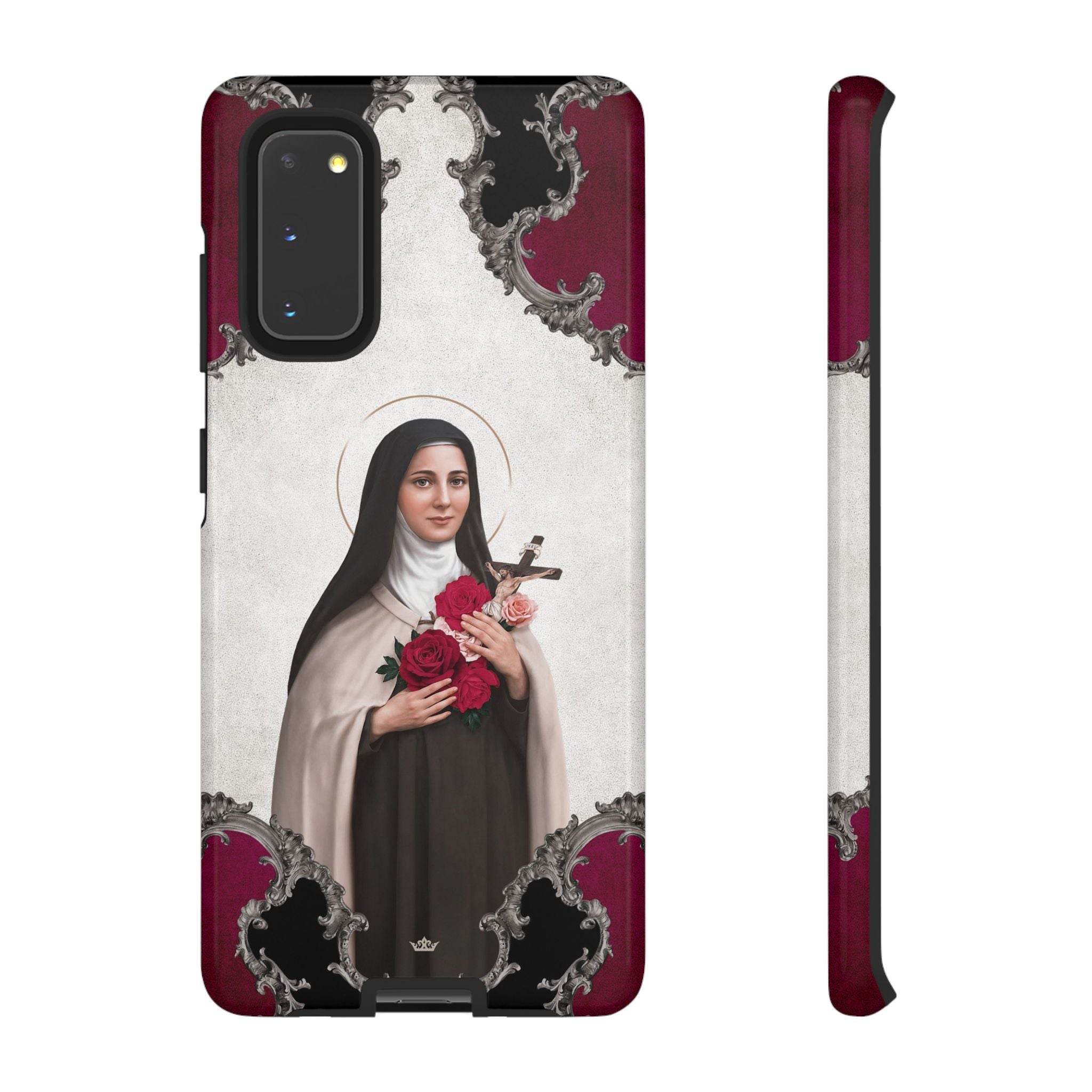 St. Therese of Lisieux Hard Phone Case (Baroque)