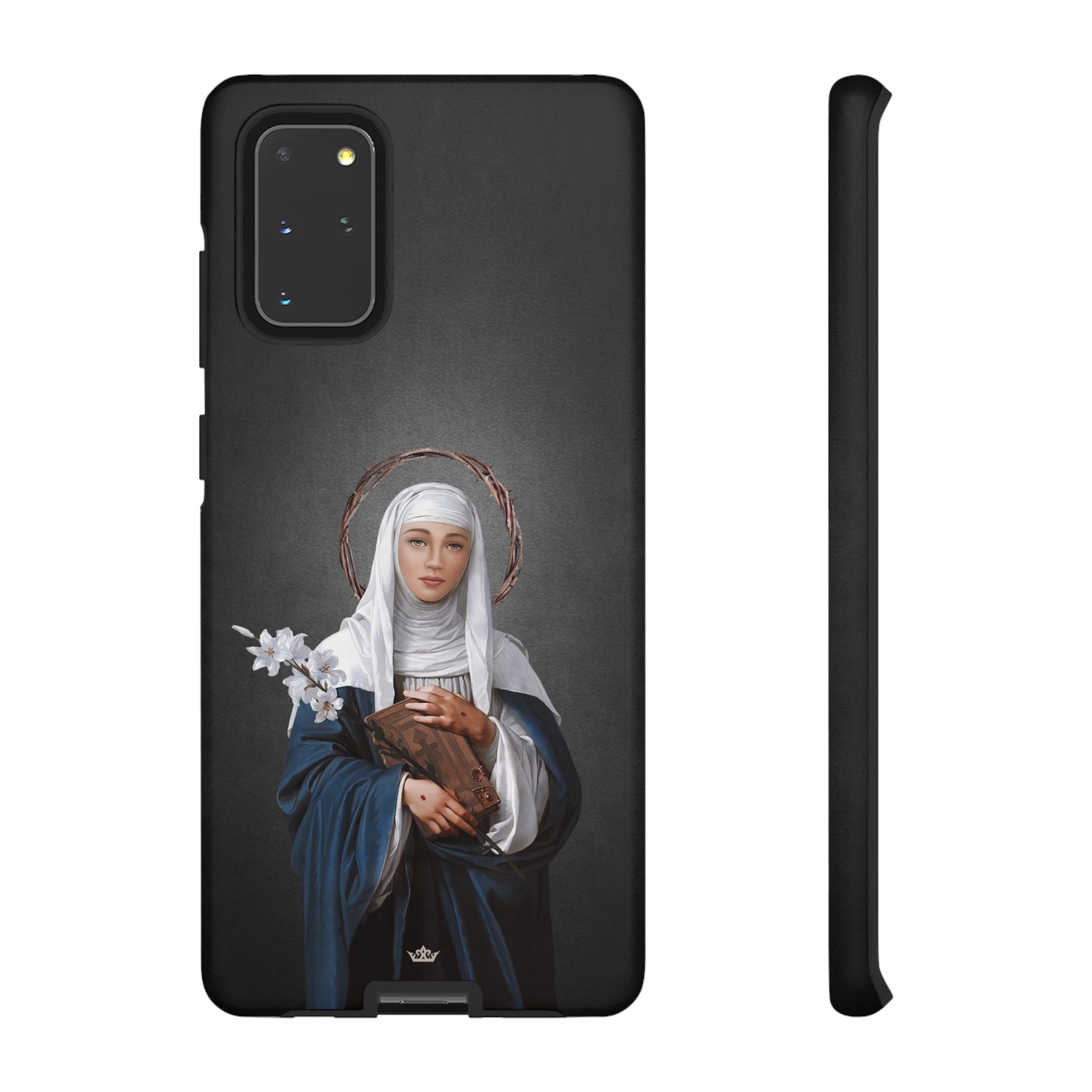 St. Catherine of Siena Hard Phone Case (Dark)