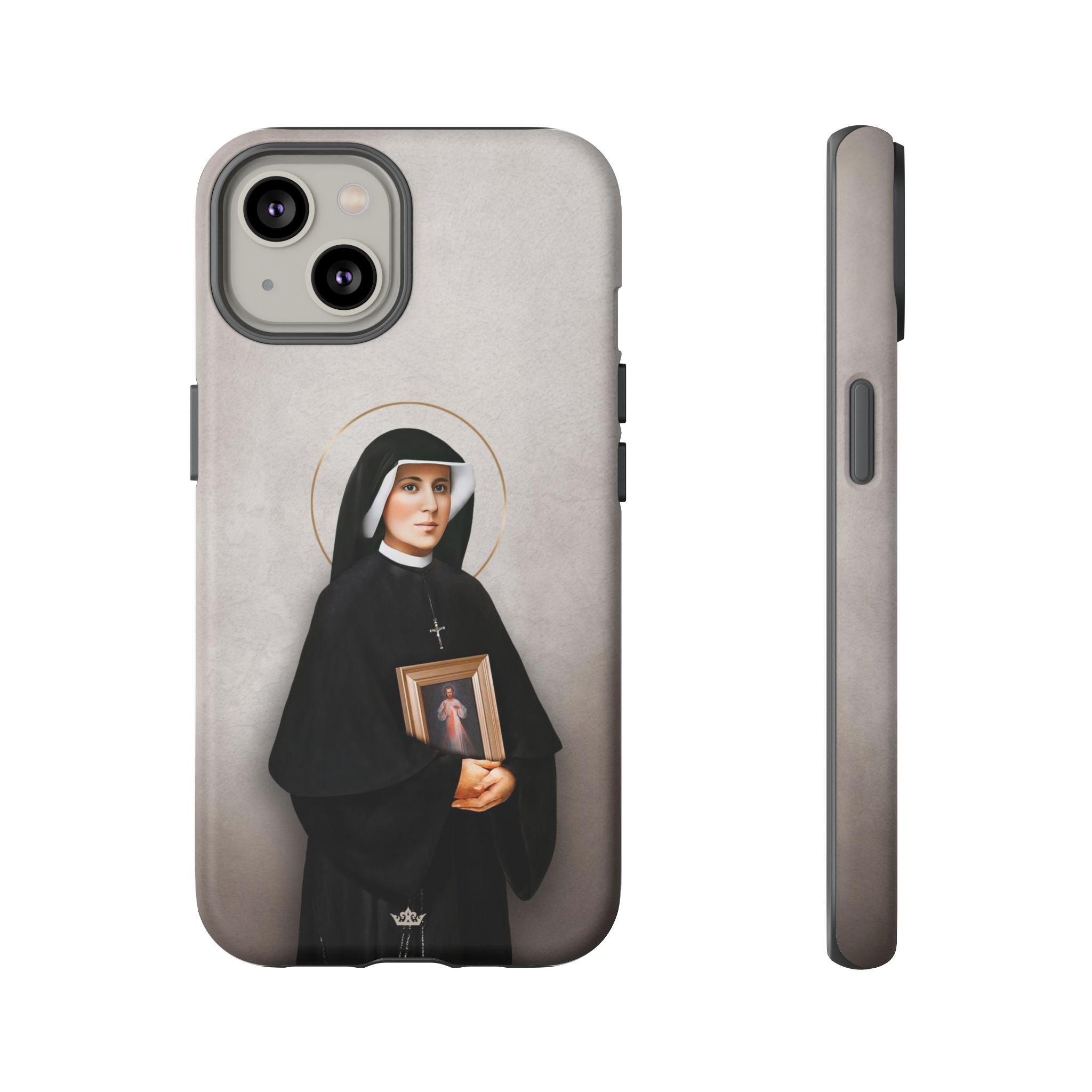 St. Faustina Hard Phone Case (Light)