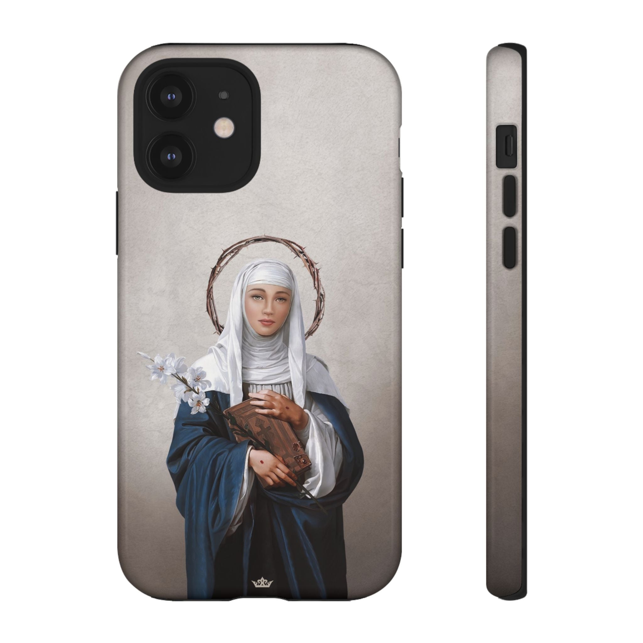 St. Catherine of Siena Hard Phone Case (Light)