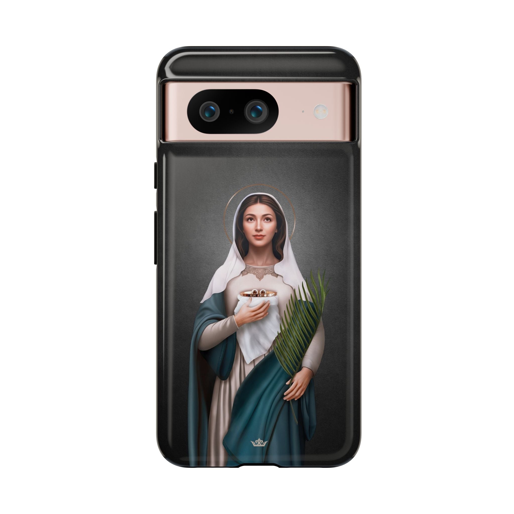 St. Lucy Hard Phone Case (Dark)