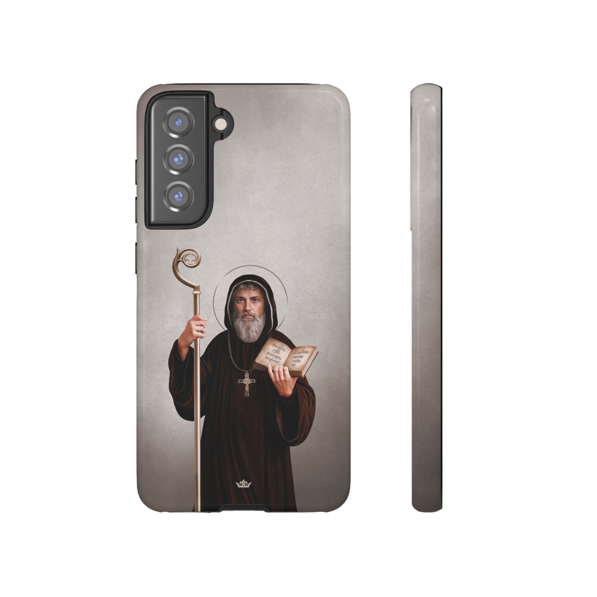 St. Benedict Hard Phone Case (Light)